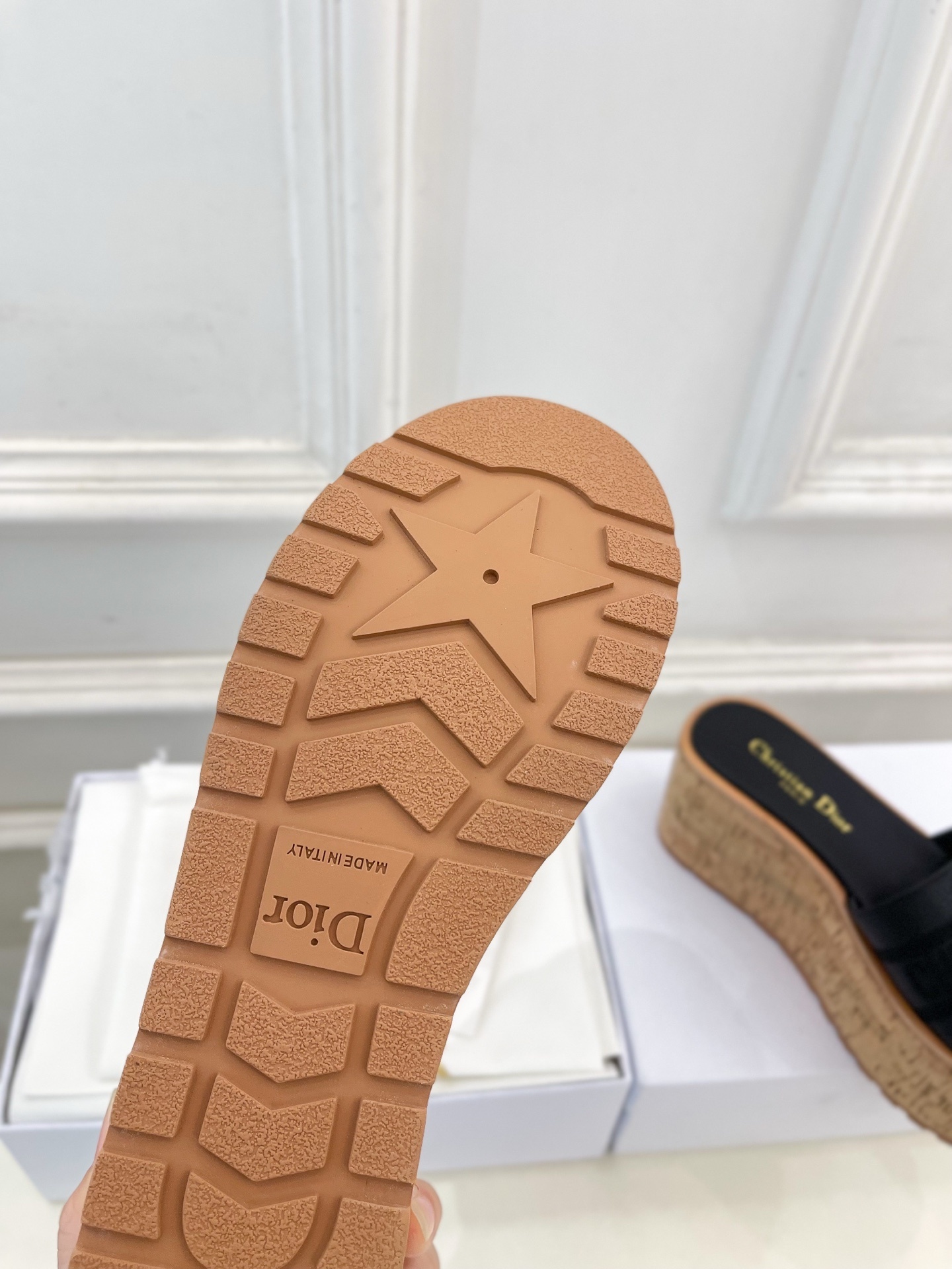 Dior | 迪奥 25 𝐬𝐬 🧡💚2025春夏新品 顶级版本⚠️专柜主打新款 Dway 坡跟厚底凉拖