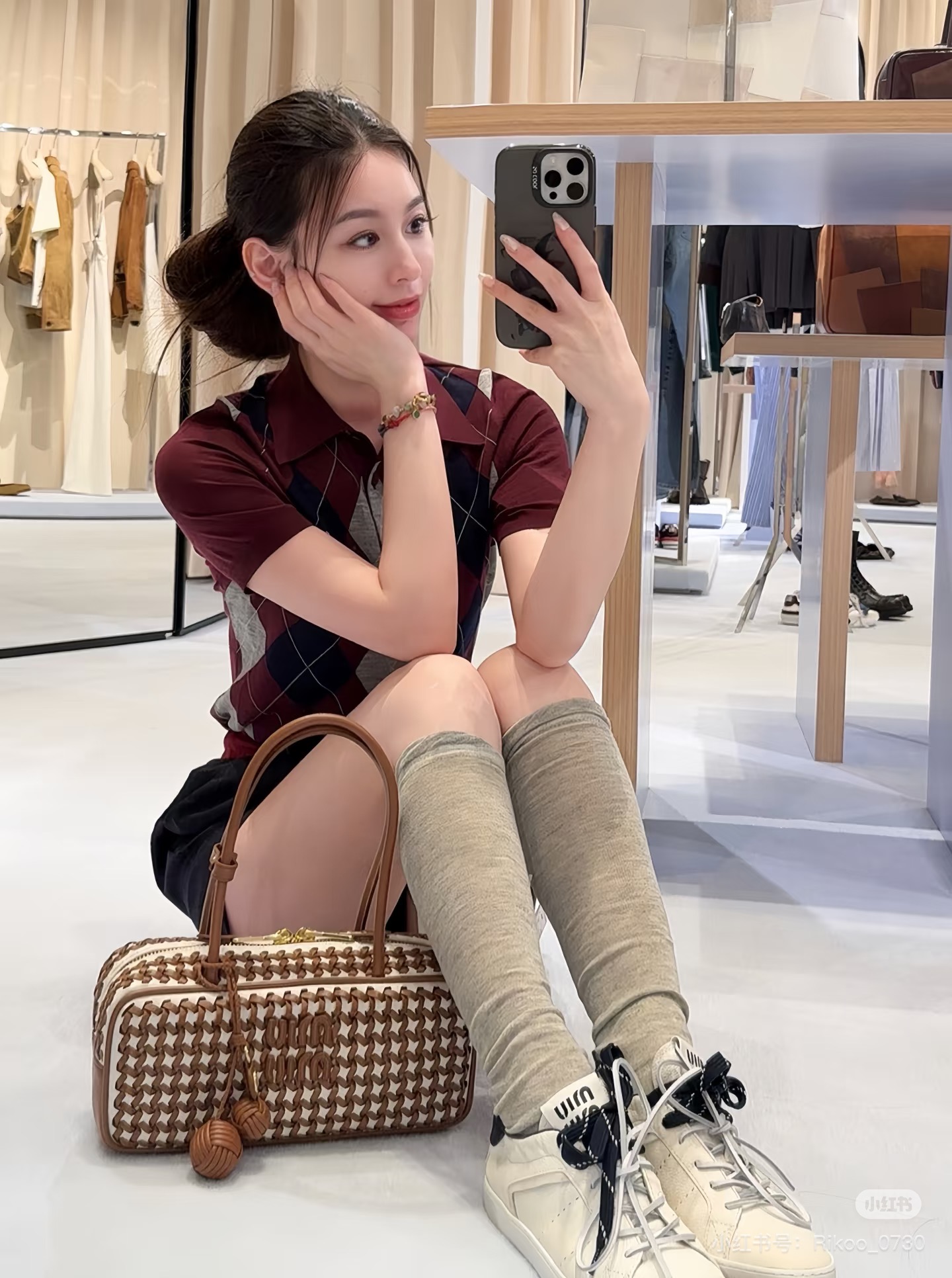 NO:487486,Footwear matching demonstration, casual shoes/sports shoes, sneakers19860909上脚搭配示范,休闲鞋/运动鞋,sneakers,Women's Shoes