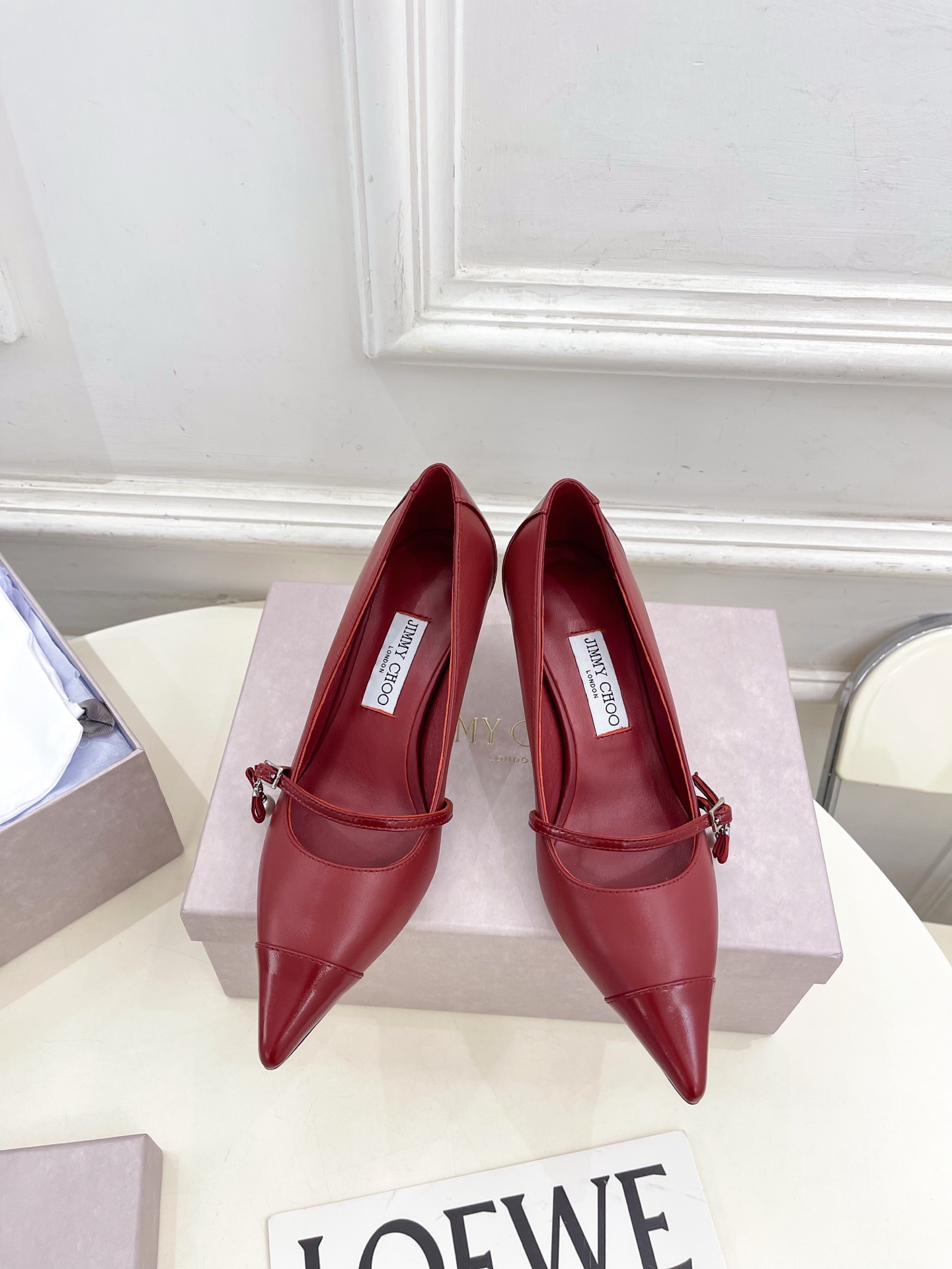 JimmyChoo✨吉米周 25ss ——— 2025BS春夏新品 专柜最新AREN PUM珍珠吊饰尖头