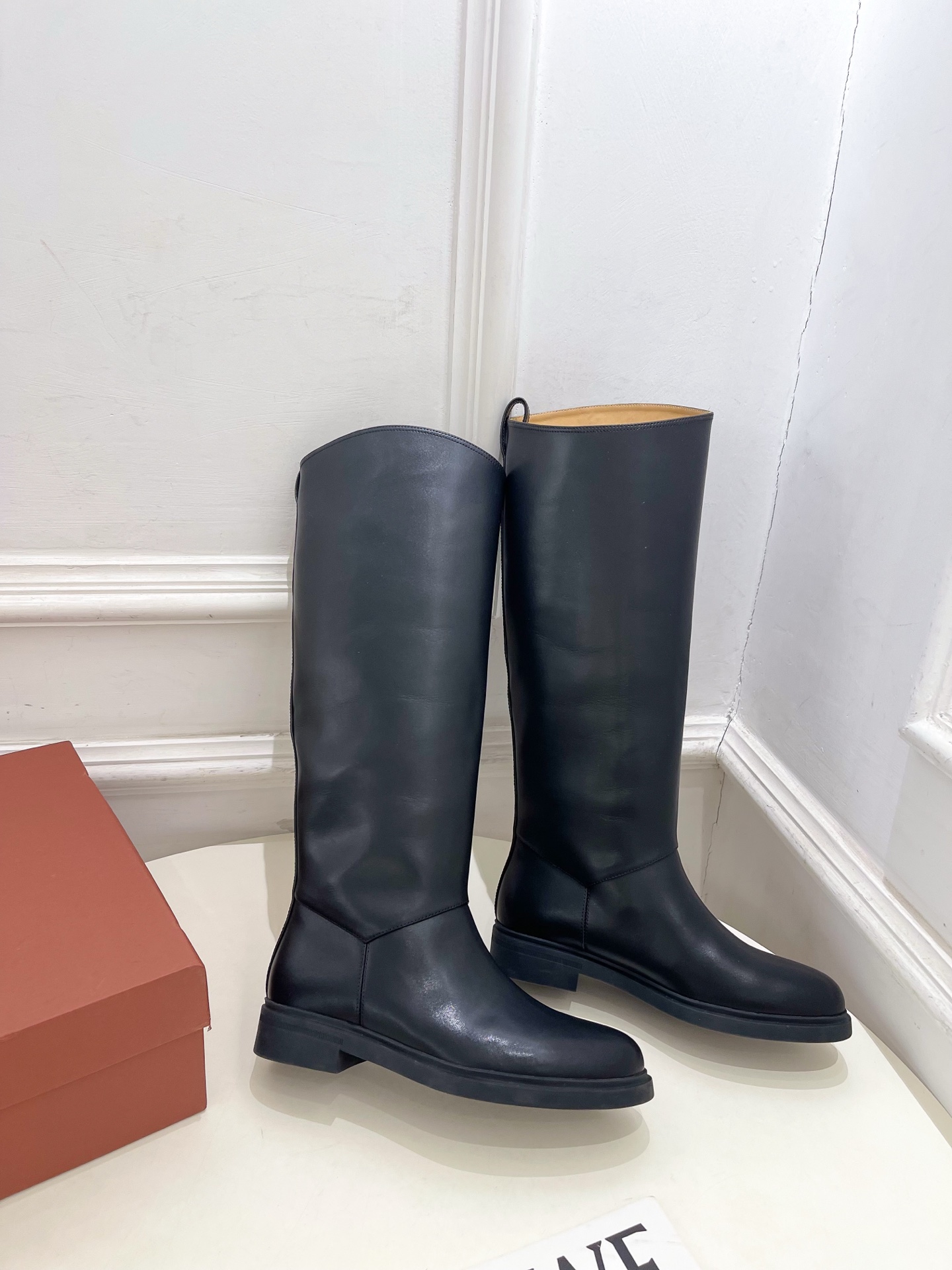 Loro Piana 乐悠翩雅 代购级别⚠️2025秋冬新品 复古简约骑士靴长靴—————————LP是