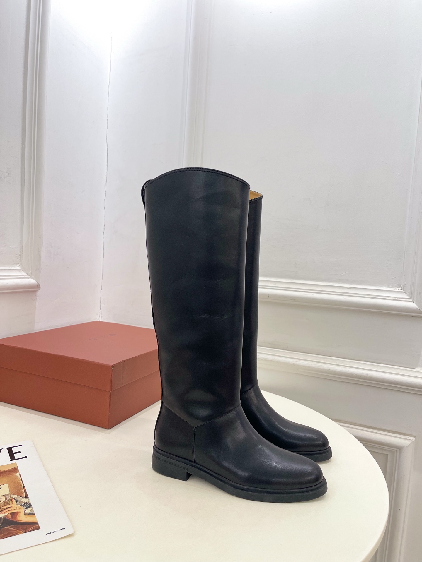 Loro Piana 乐悠翩雅 代购级别⚠️2025秋冬新品 复古简约骑士靴长靴—————————LP是