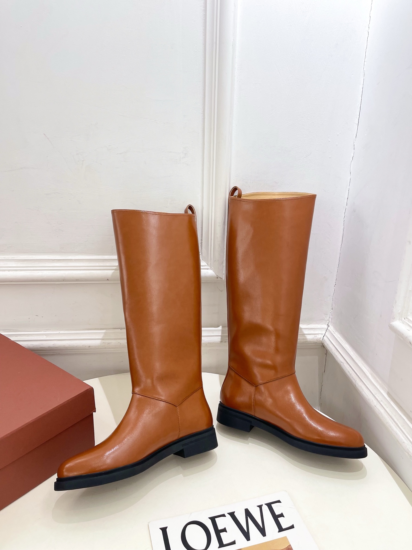Loro Piana 乐悠翩雅 代购级别⚠️2025秋冬新品 复古简约骑士靴长靴—————————LP是