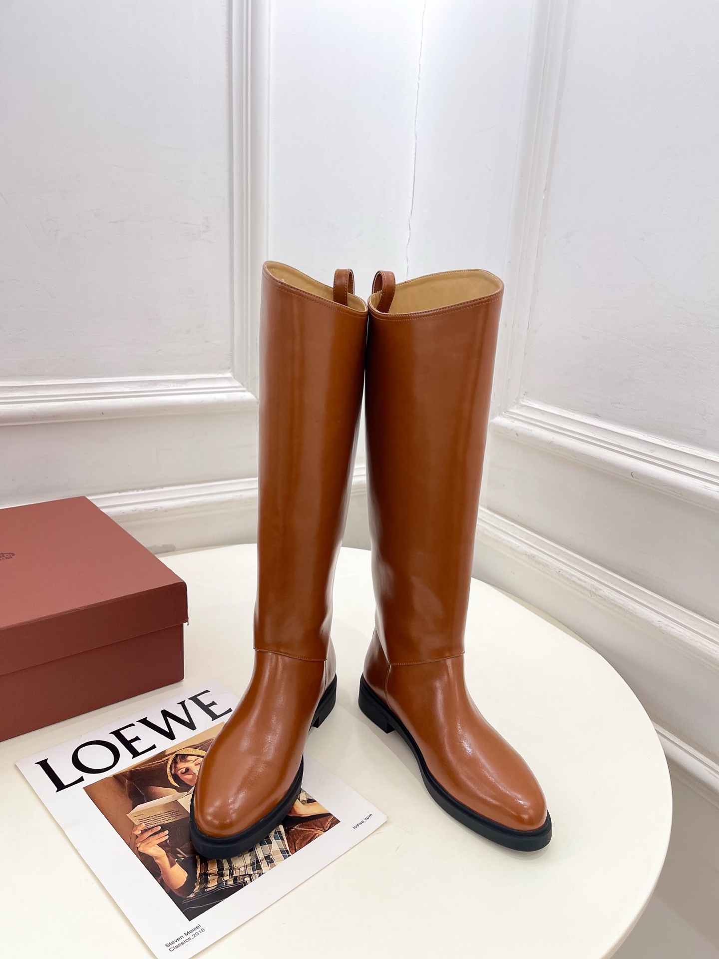 Loro Piana 乐悠翩雅 代购级别⚠️2025秋冬新品 复古简约骑士靴长靴—————————LP是