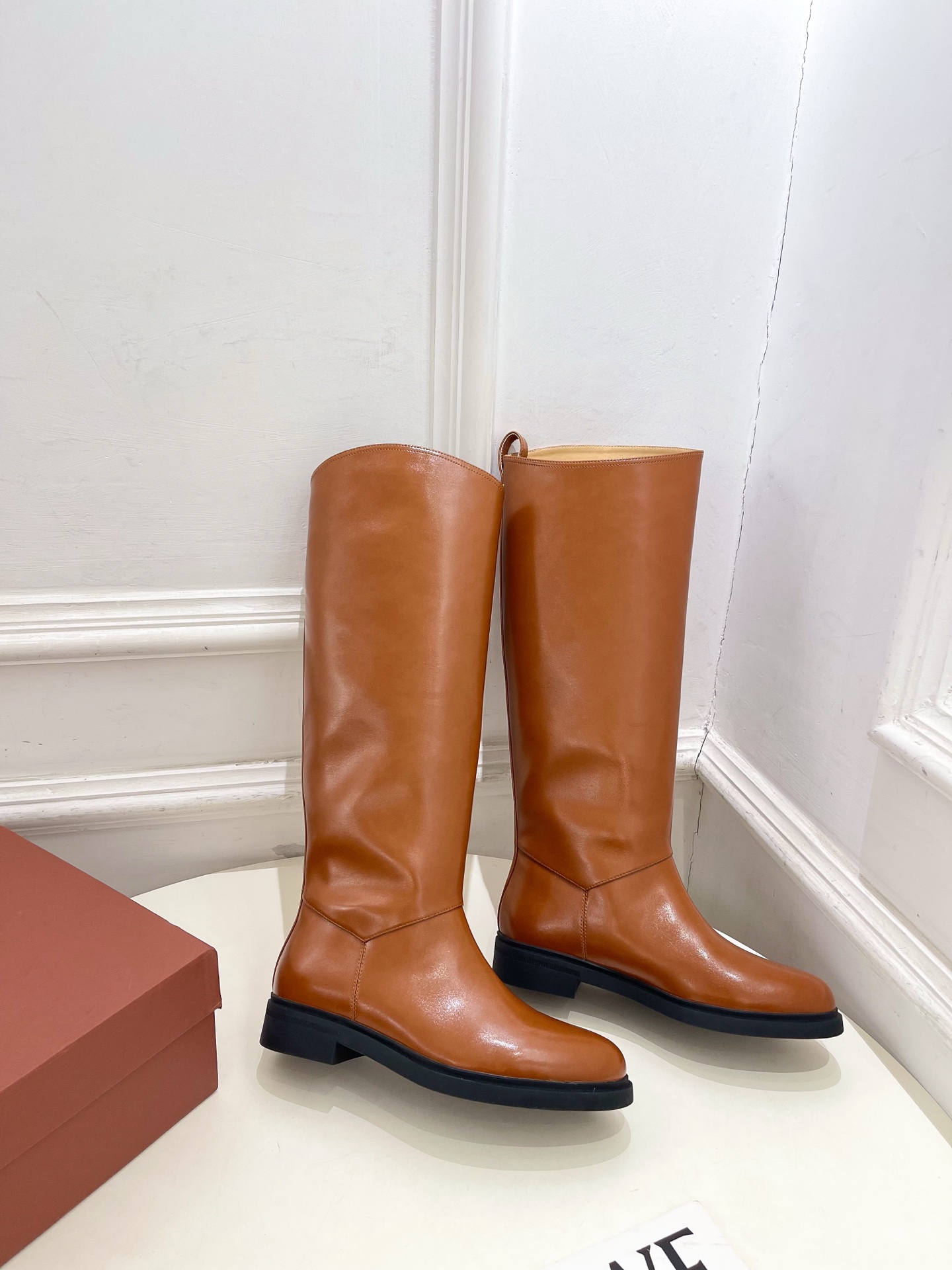 Loro Piana 乐悠翩雅 代购级别⚠️2025秋冬新品 复古简约骑士靴长靴—————————LP是