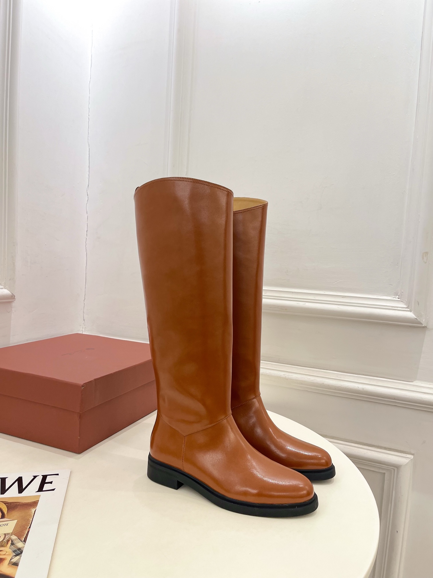 Loro Piana 乐悠翩雅 代购级别⚠️2025秋冬新品 复古简约骑士靴长靴—————————LP是