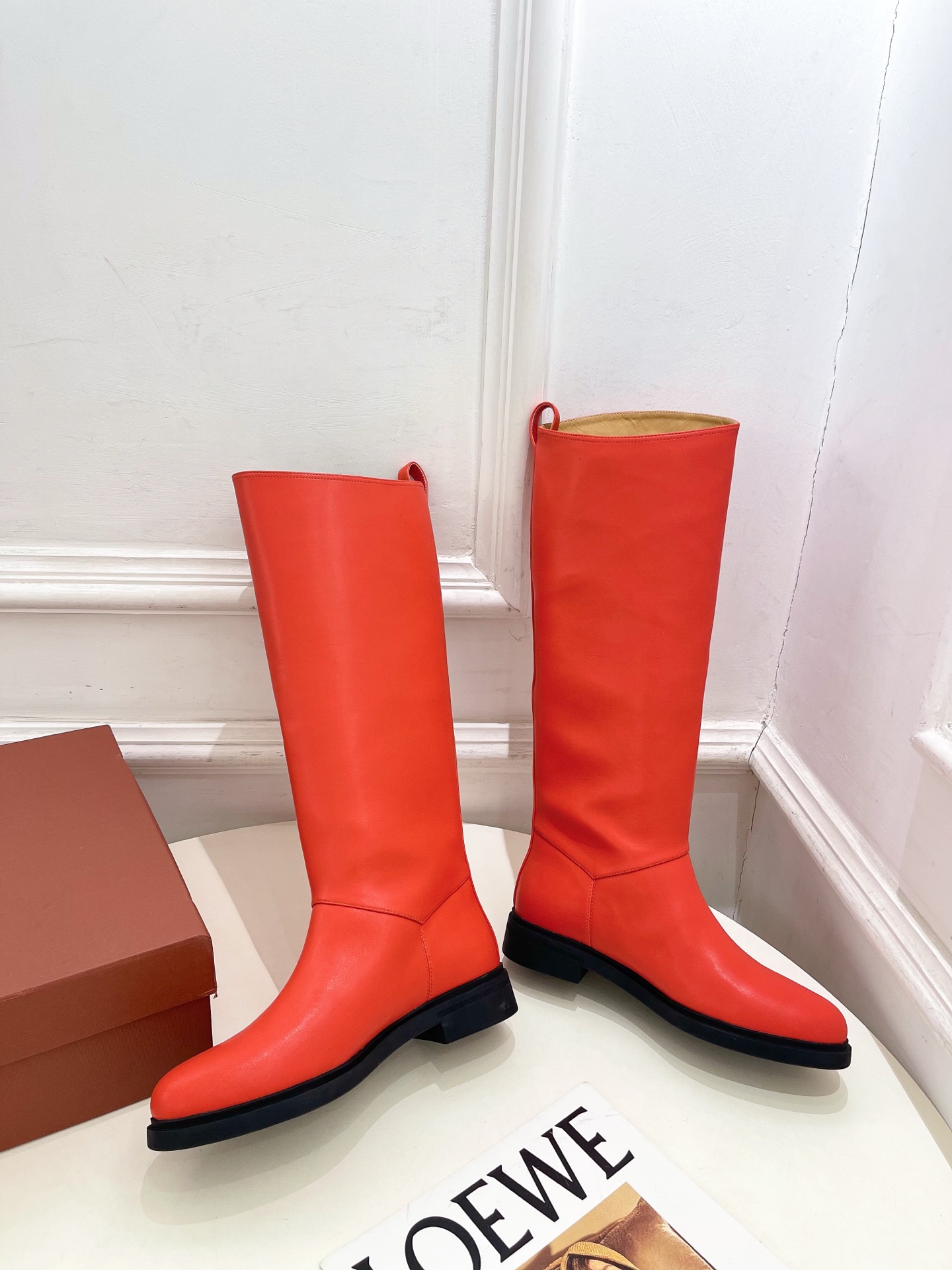 Loro Piana 乐悠翩雅 代购级别⚠️2025秋冬新品 复古简约骑士靴长靴—————————LP是