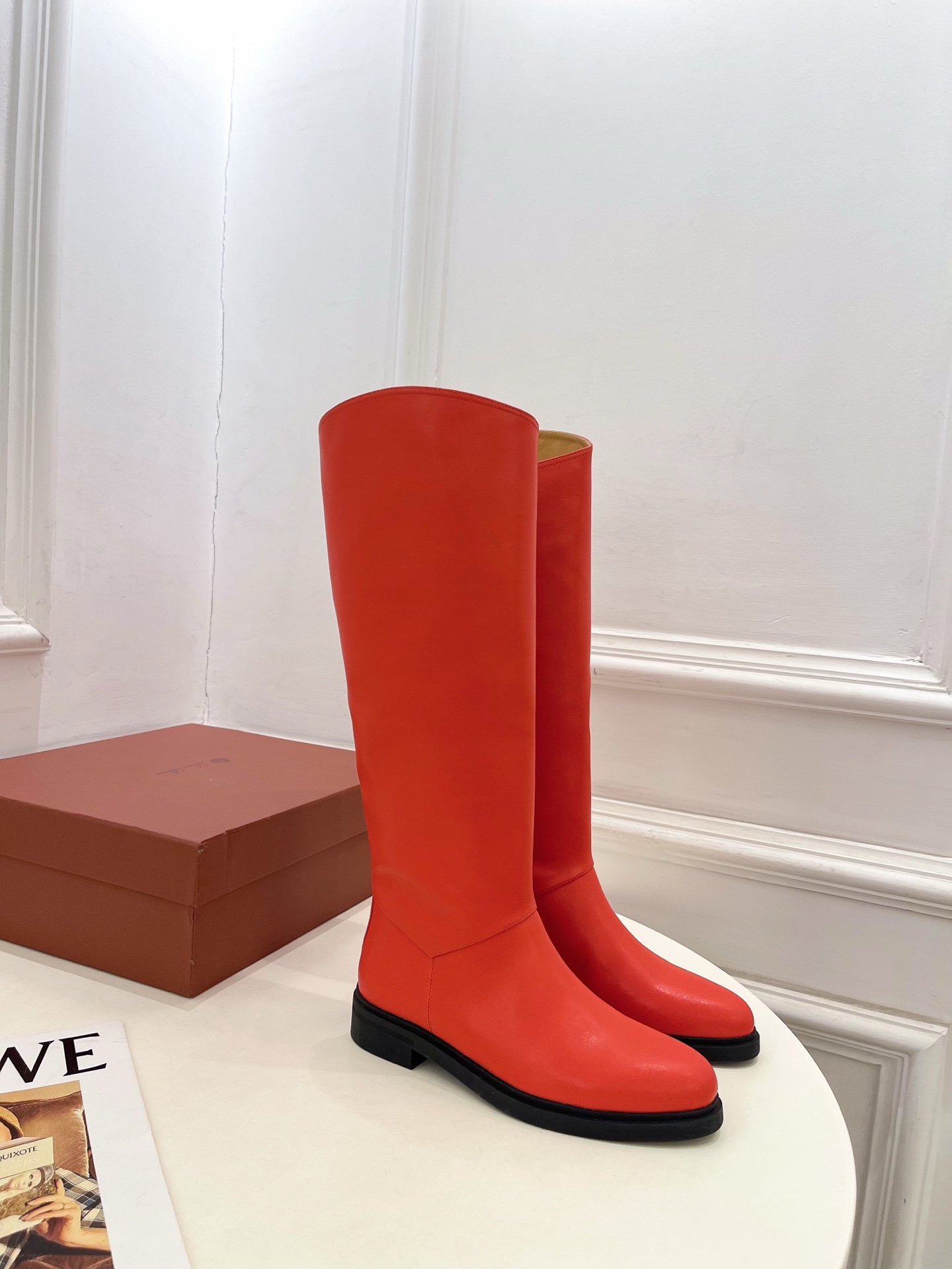 Loro Piana 乐悠翩雅 代购级别⚠️2025秋冬新品 复古简约骑士靴长靴—————————LP是