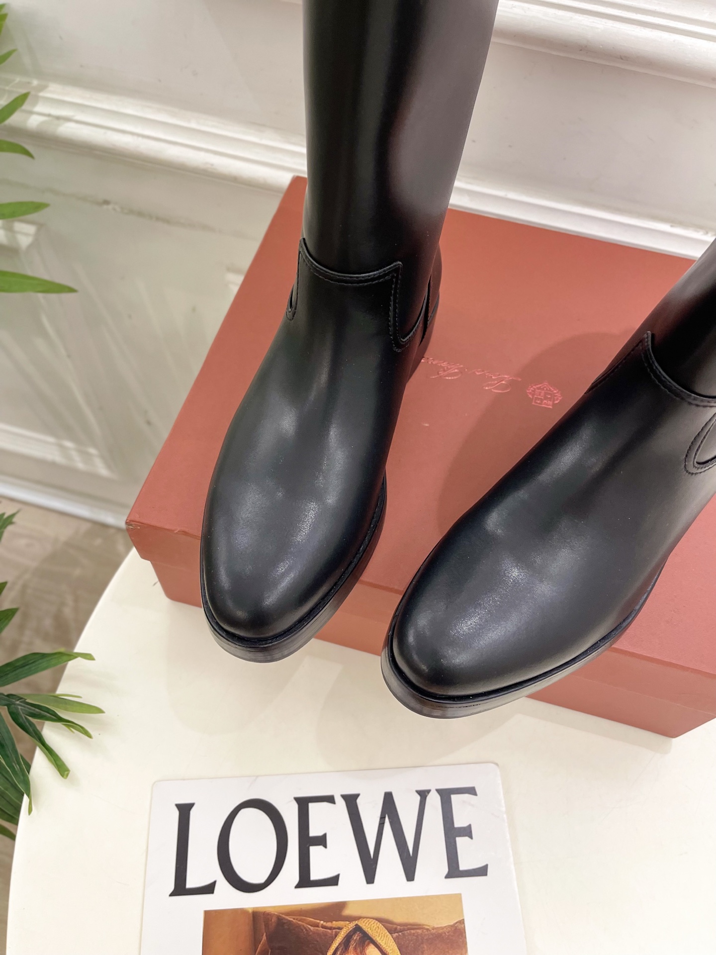 Loro Piana 乐悠翩雅 代购级别⚠️2025秋冬新品 复古简约中筒靴—————————LP是意大