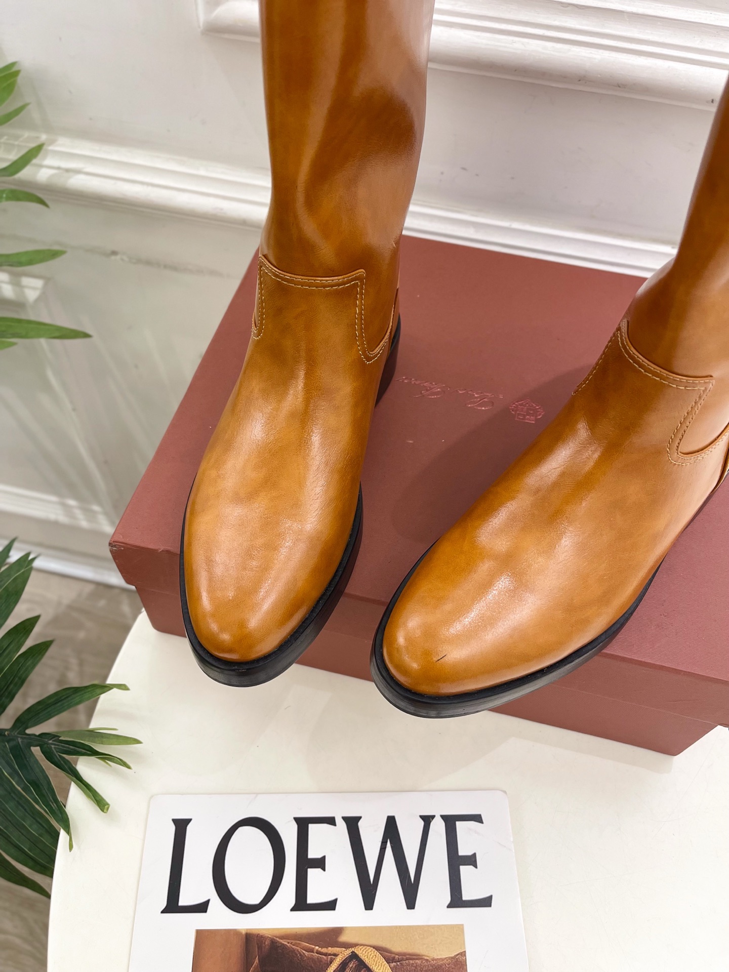 Loro Piana 乐悠翩雅 代购级别⚠️2025秋冬新品 复古简约中筒靴—————————LP是意大