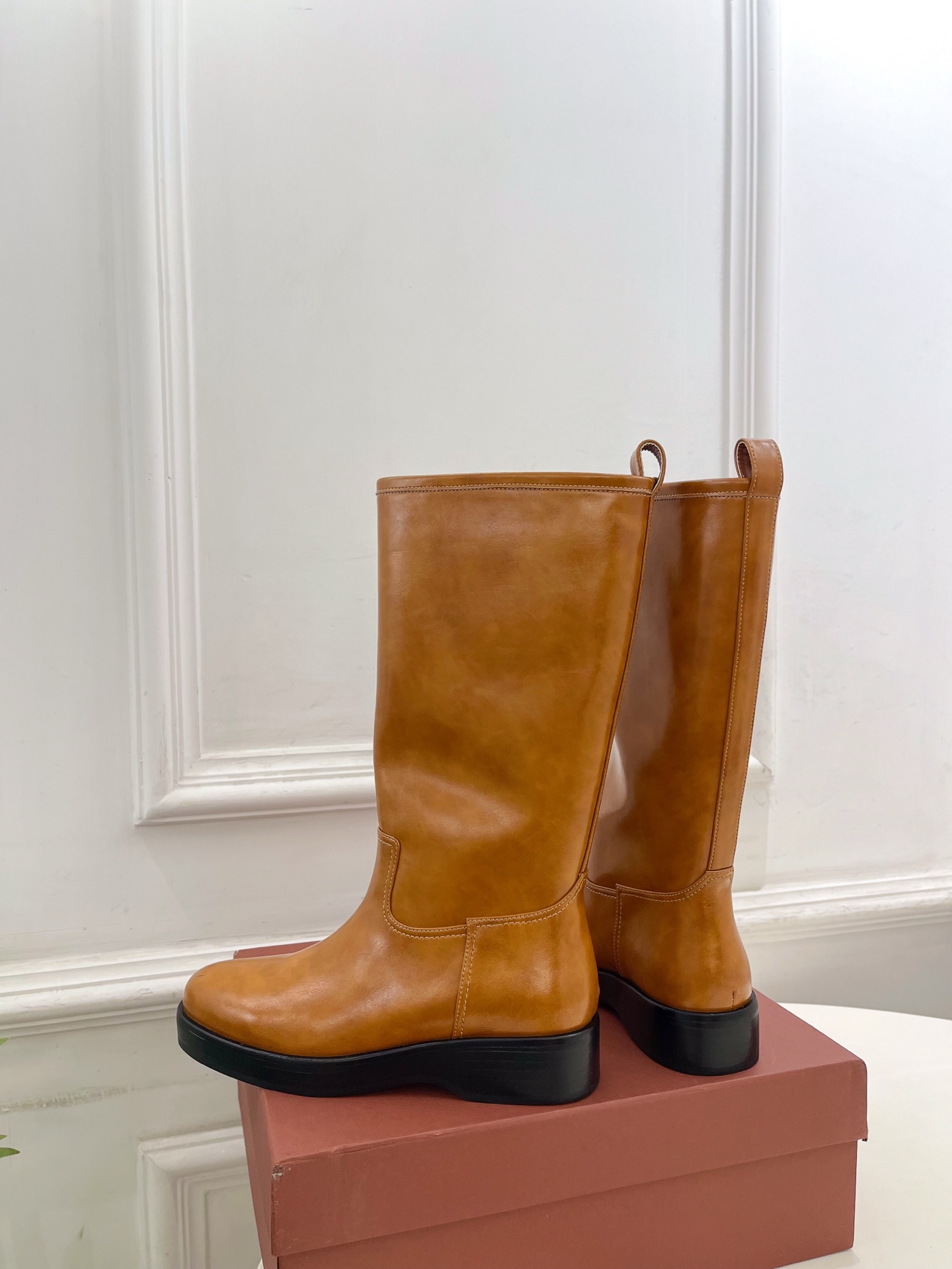 Loro Piana 乐悠翩雅 代购级别⚠️2025秋冬新品 复古简约中筒靴—————————LP是意大