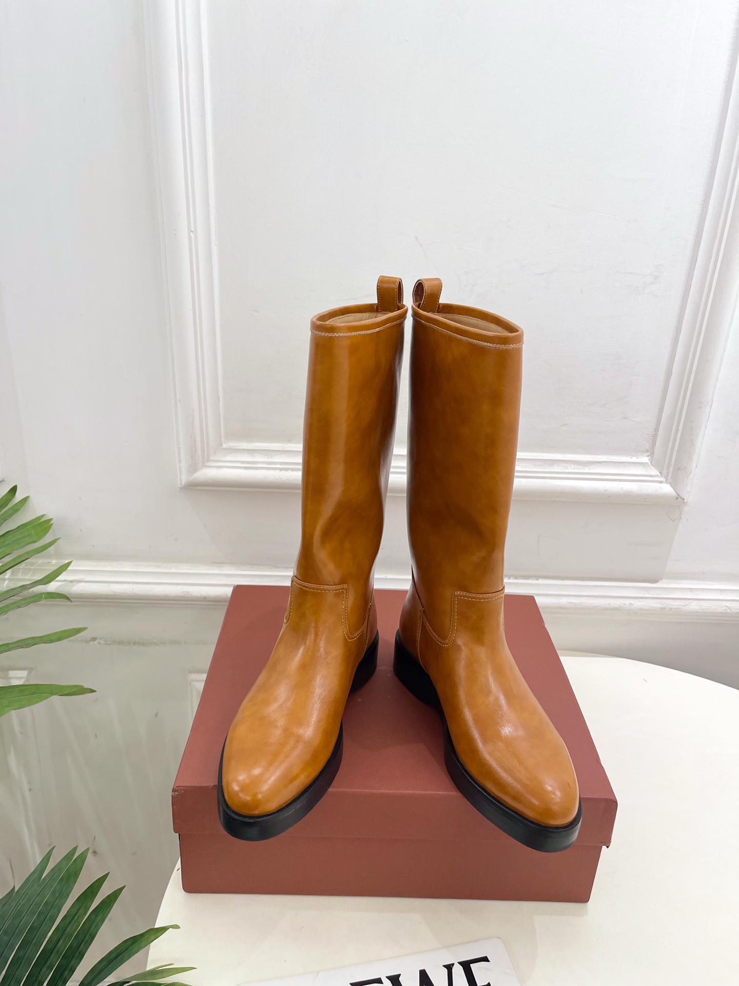 Loro Piana 乐悠翩雅 代购级别⚠️2025秋冬新品 复古简约中筒靴—————————LP是意大