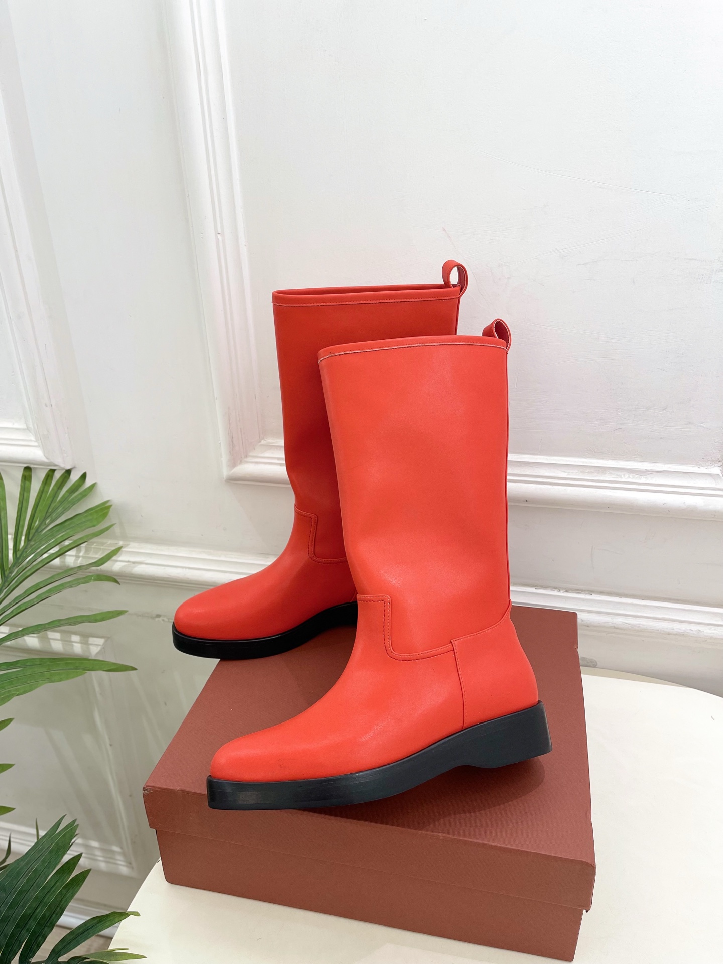 Loro Piana 乐悠翩雅 代购级别⚠️2025秋冬新品 复古简约中筒靴—————————LP是意大
