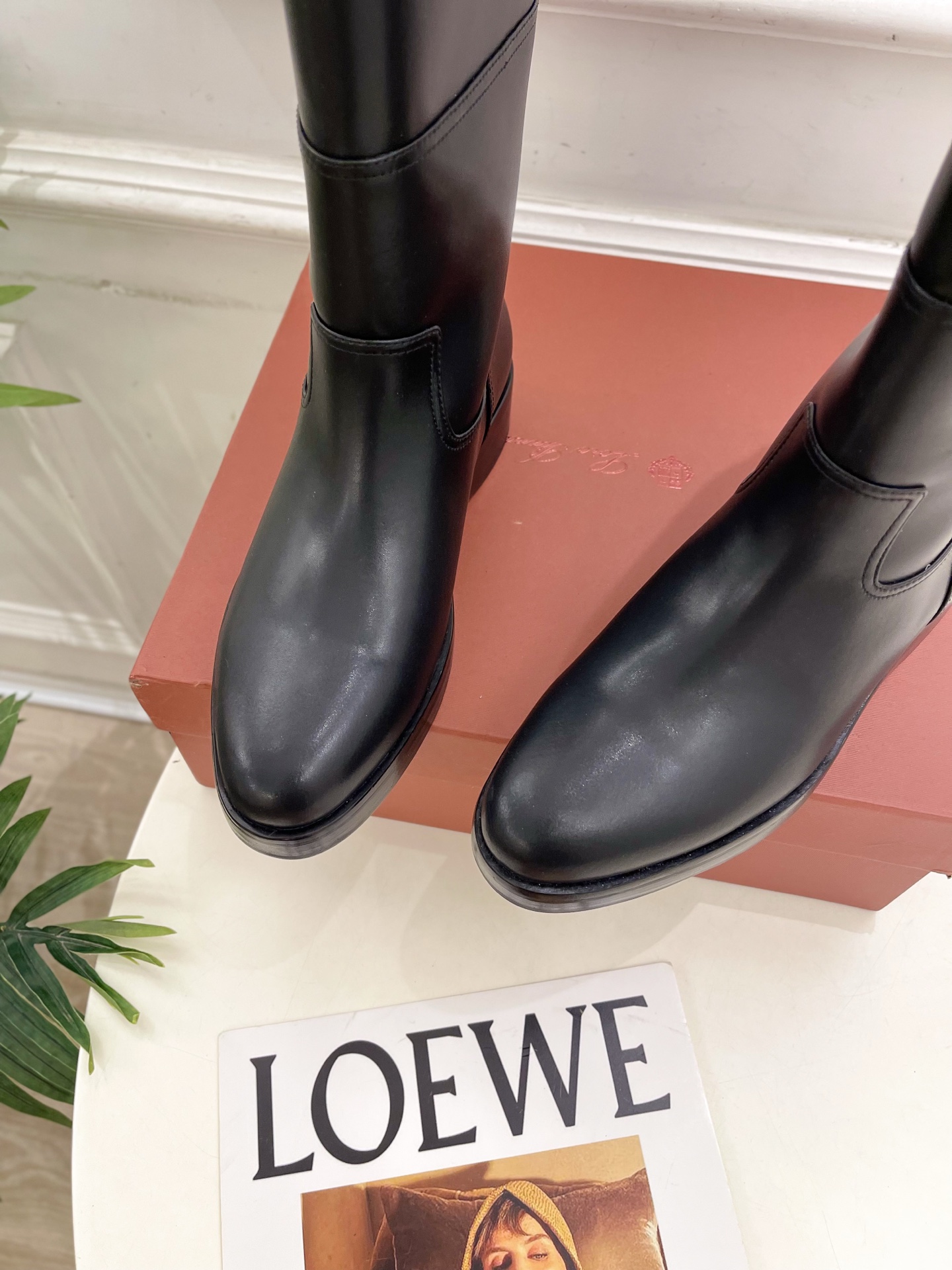 Loro Piana 乐悠翩雅 代购级别⚠️2025秋冬新品 复古简约扣带中筒靴—————————LP是