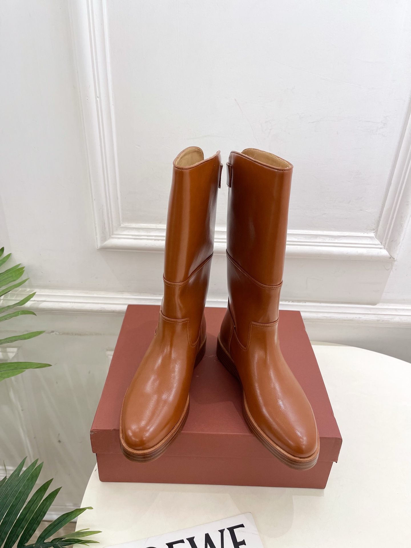Loro Piana 乐悠翩雅 代购级别⚠️2025秋冬新品 复古简约扣带中筒靴—————————LP是