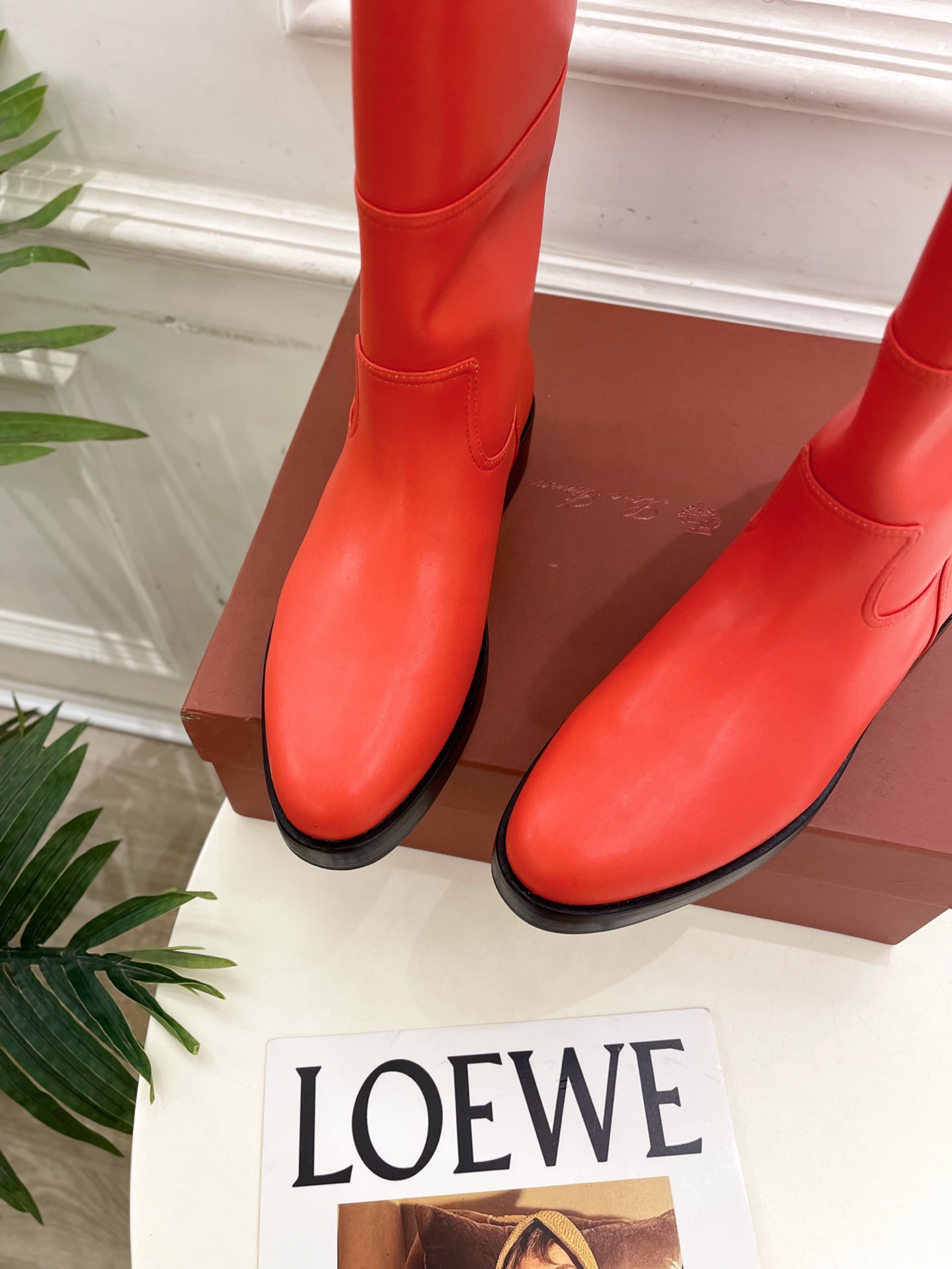 Loro Piana 乐悠翩雅 代购级别⚠️2025秋冬新品 复古简约扣带中筒靴—————————LP是