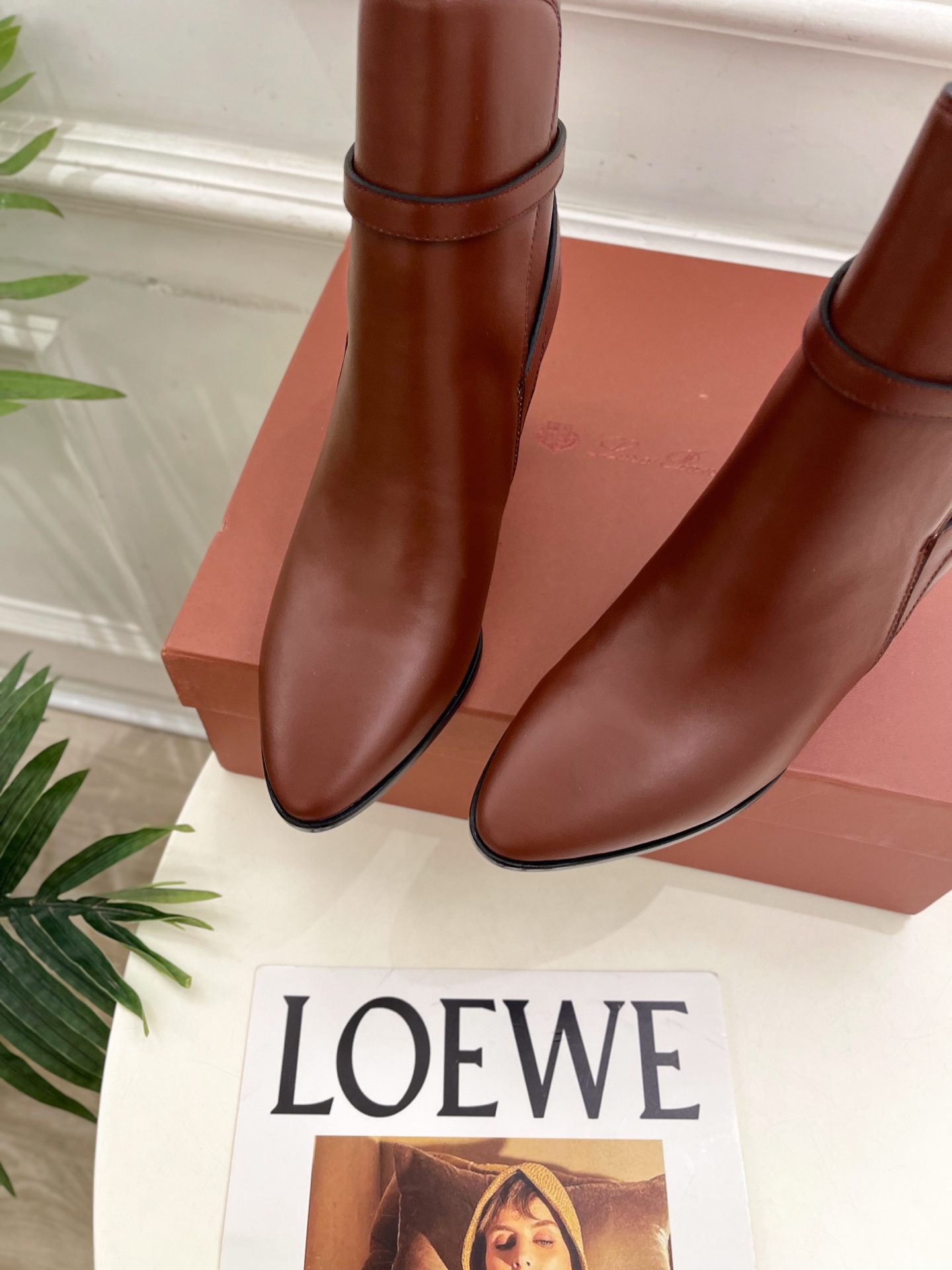 Loro Piana 乐悠翩雅 代购级别⚠️2025秋冬新品 复古简约扣带短靴—————————LP是意