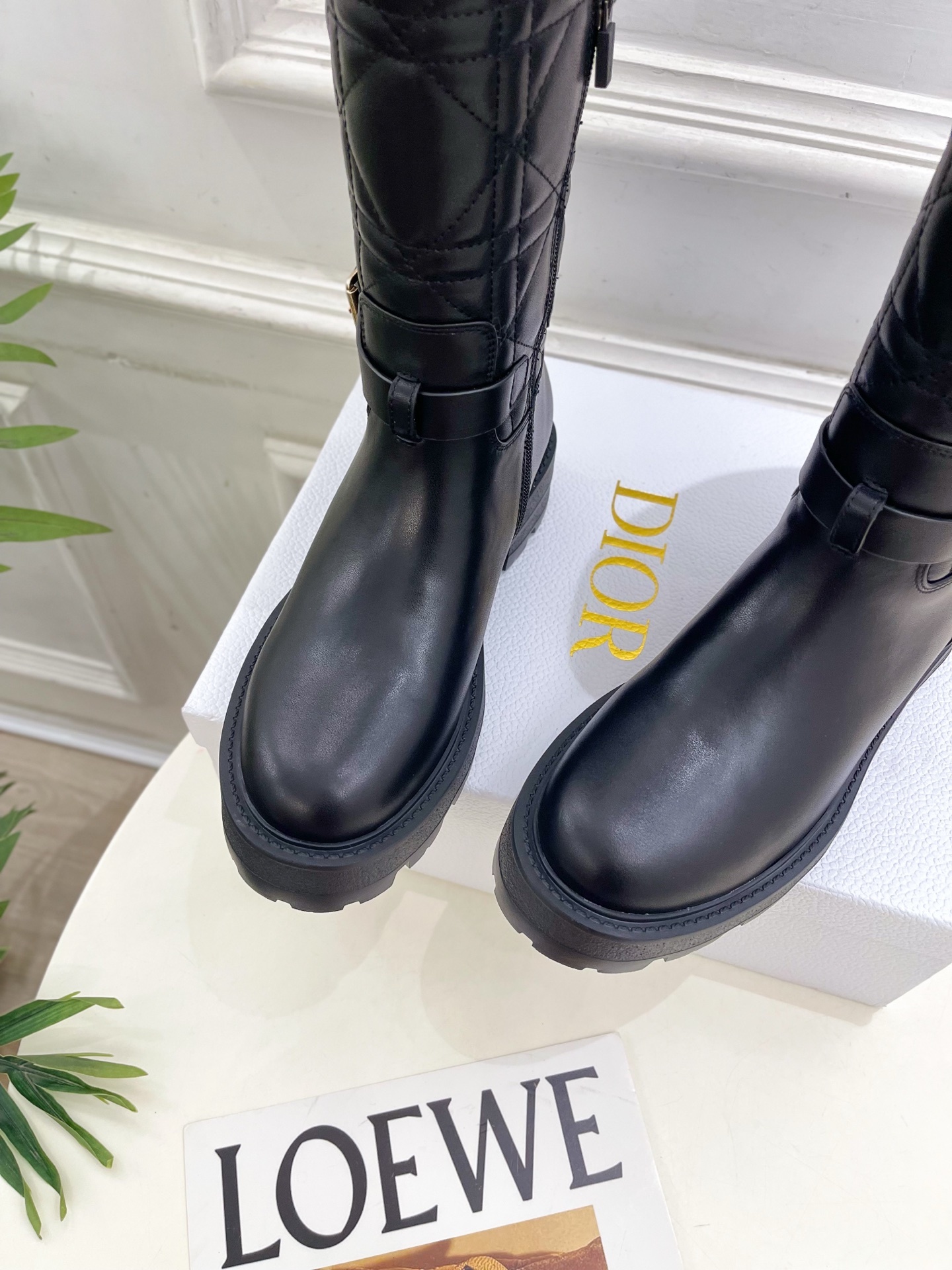 Dior | 迪奥 25𝐬𝐬🧡💚2025秋冬新品 顶级版本⚠️专柜主打新款D-Town科技面藤格纹长筒靴