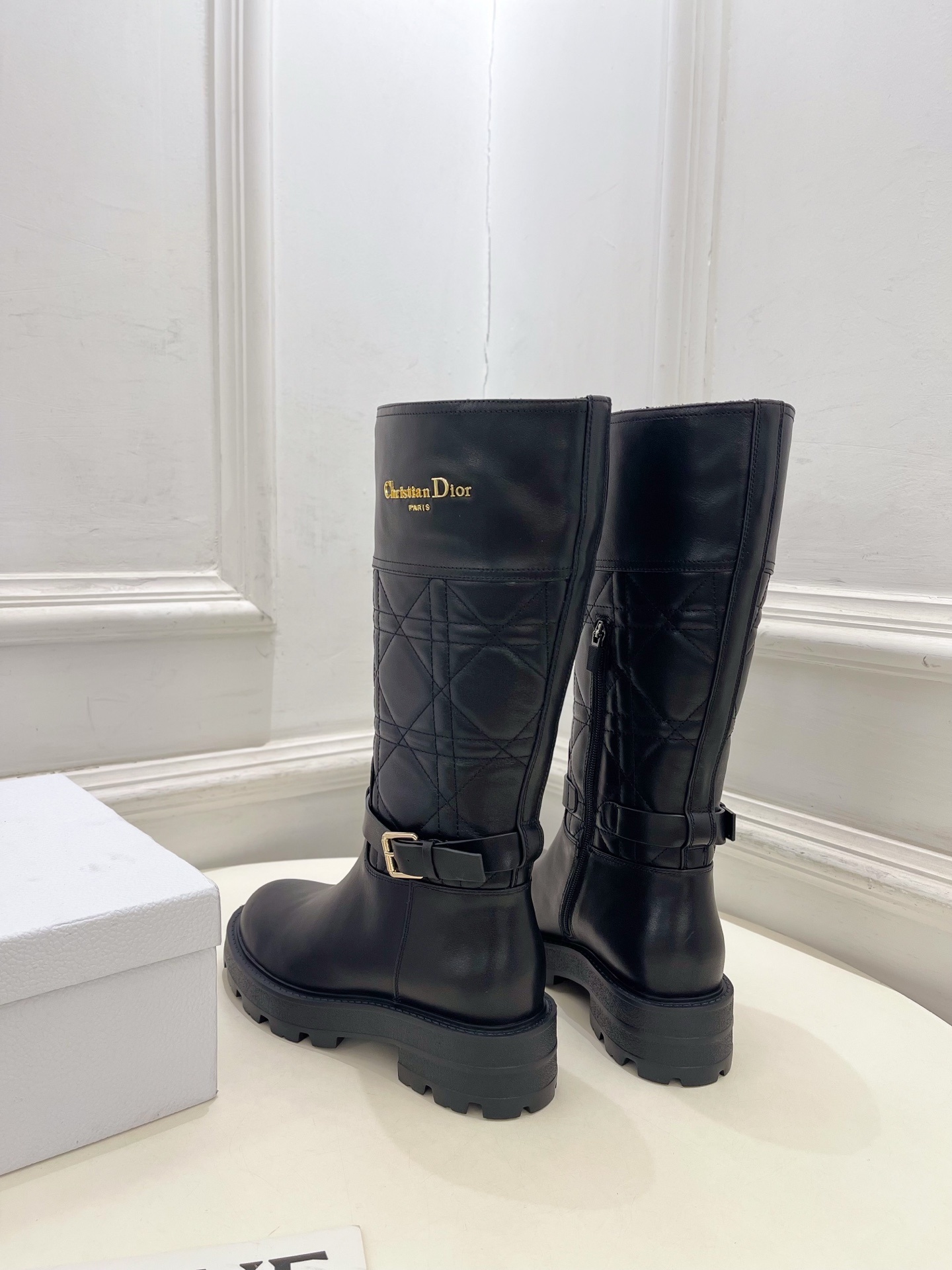Dior | 迪奥 25𝐬𝐬🧡💚2025秋冬新品 顶级版本⚠️专柜主打新款D-Town科技面藤格纹长筒靴
