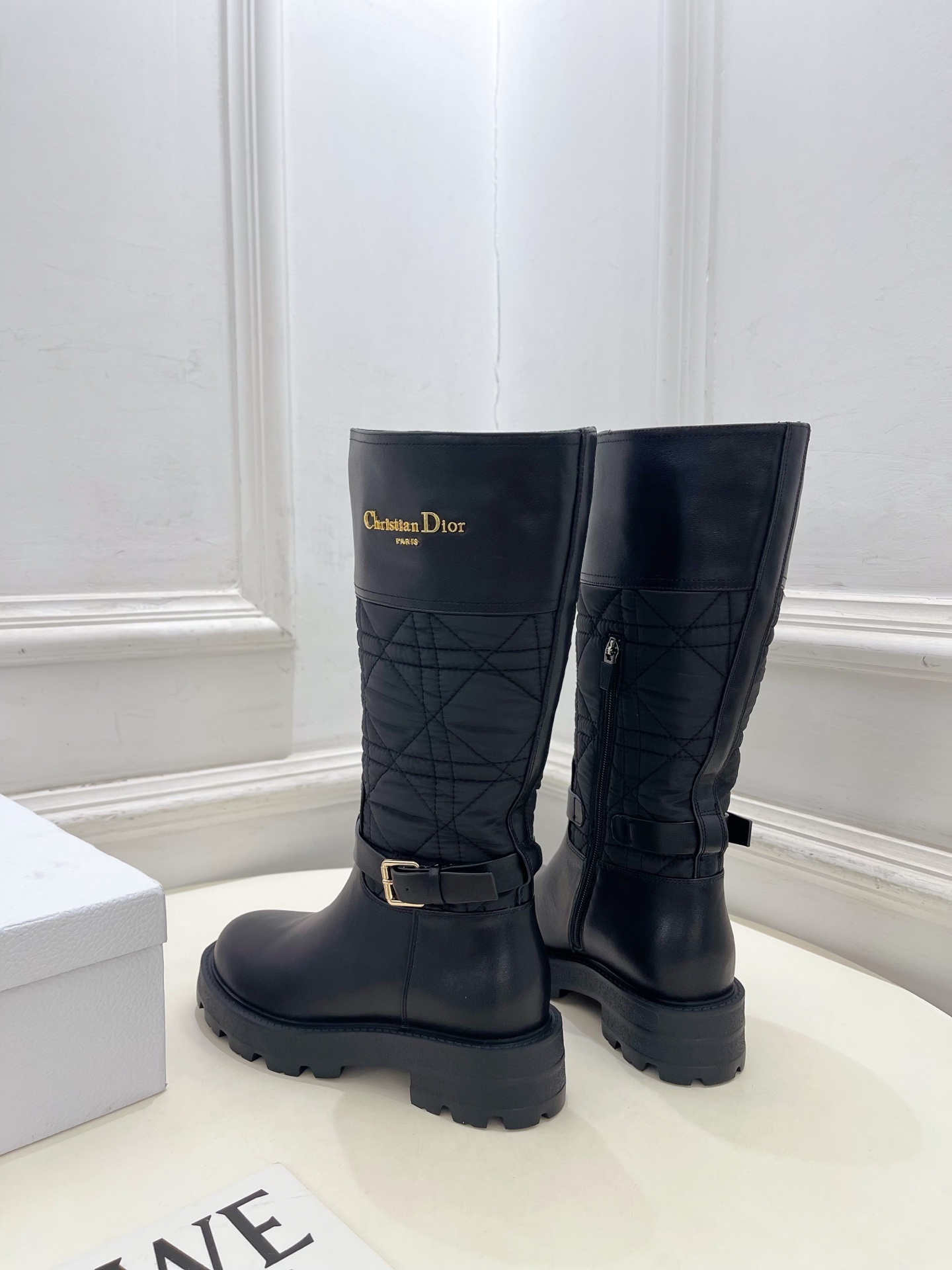 Dior | 迪奥 25𝐬𝐬🧡💚2025秋冬新品 顶级版本⚠️专柜主打新款D-Town科技面藤格纹长筒靴