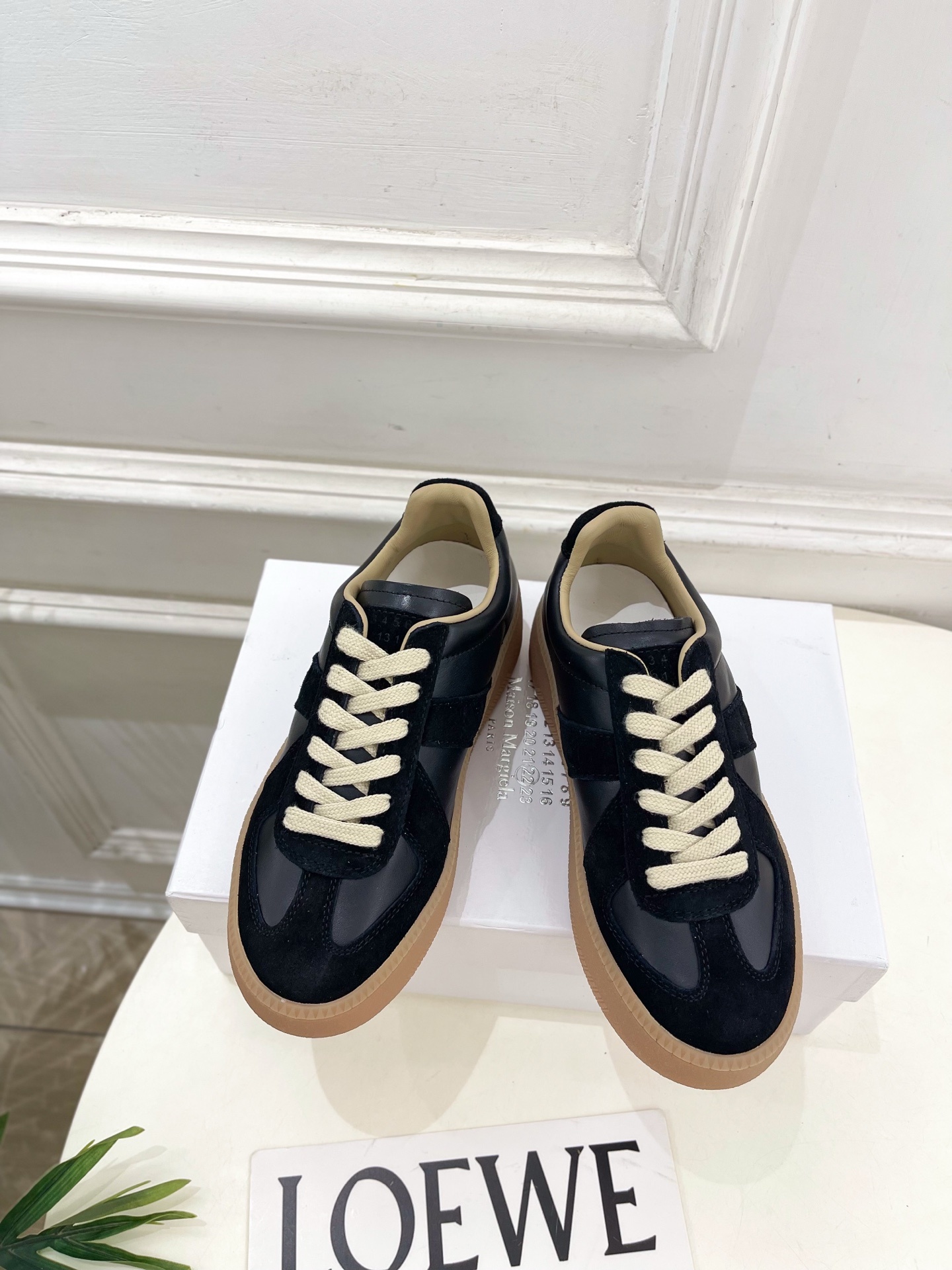 Maison Margiela· 马吉拉 2025ss 秋冬新品 厚底系带德训鞋休闲鞋—————————