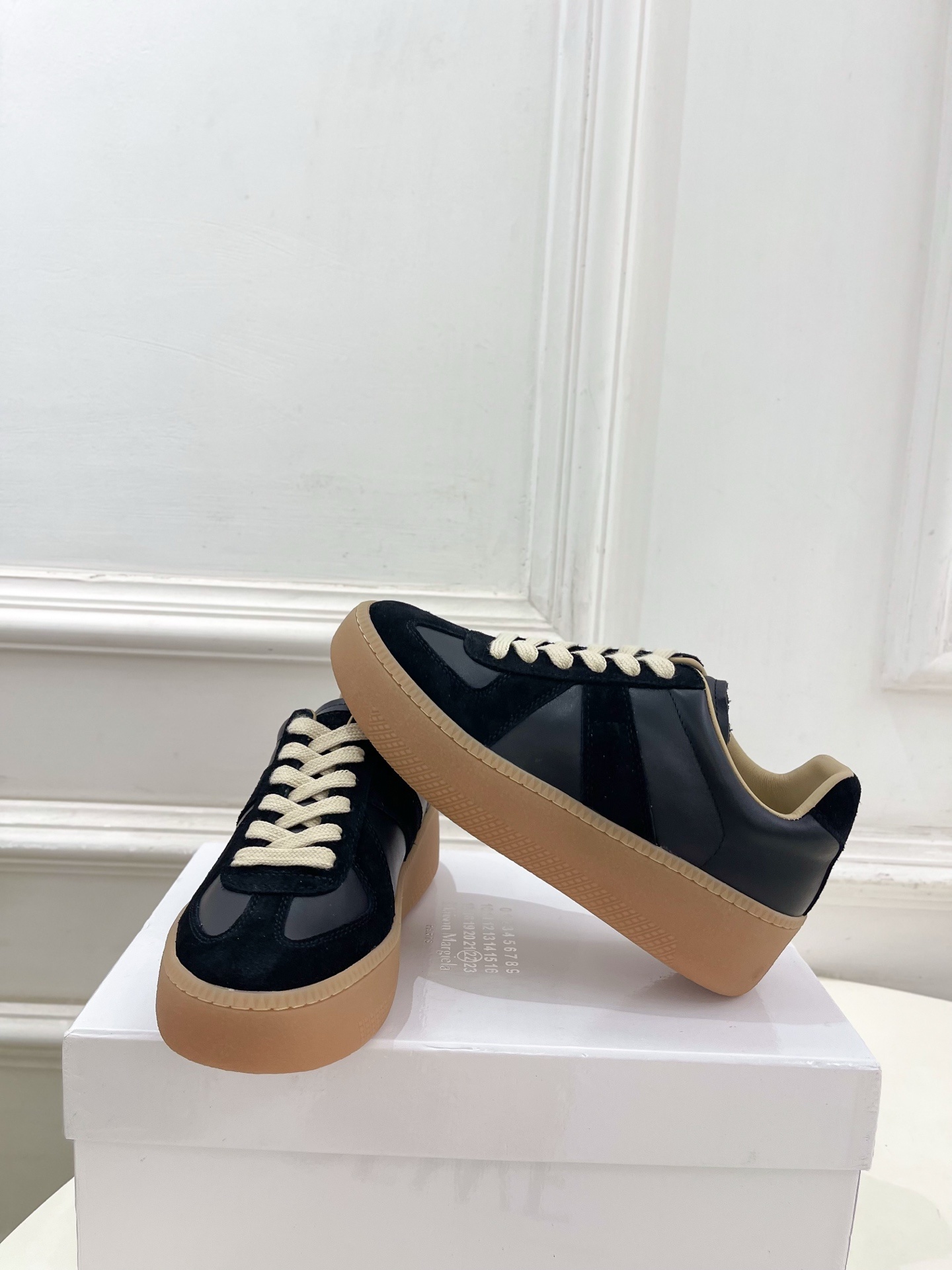 Maison Margiela· 马吉拉 2025ss 秋冬新品 厚底系带德训鞋休闲鞋—————————