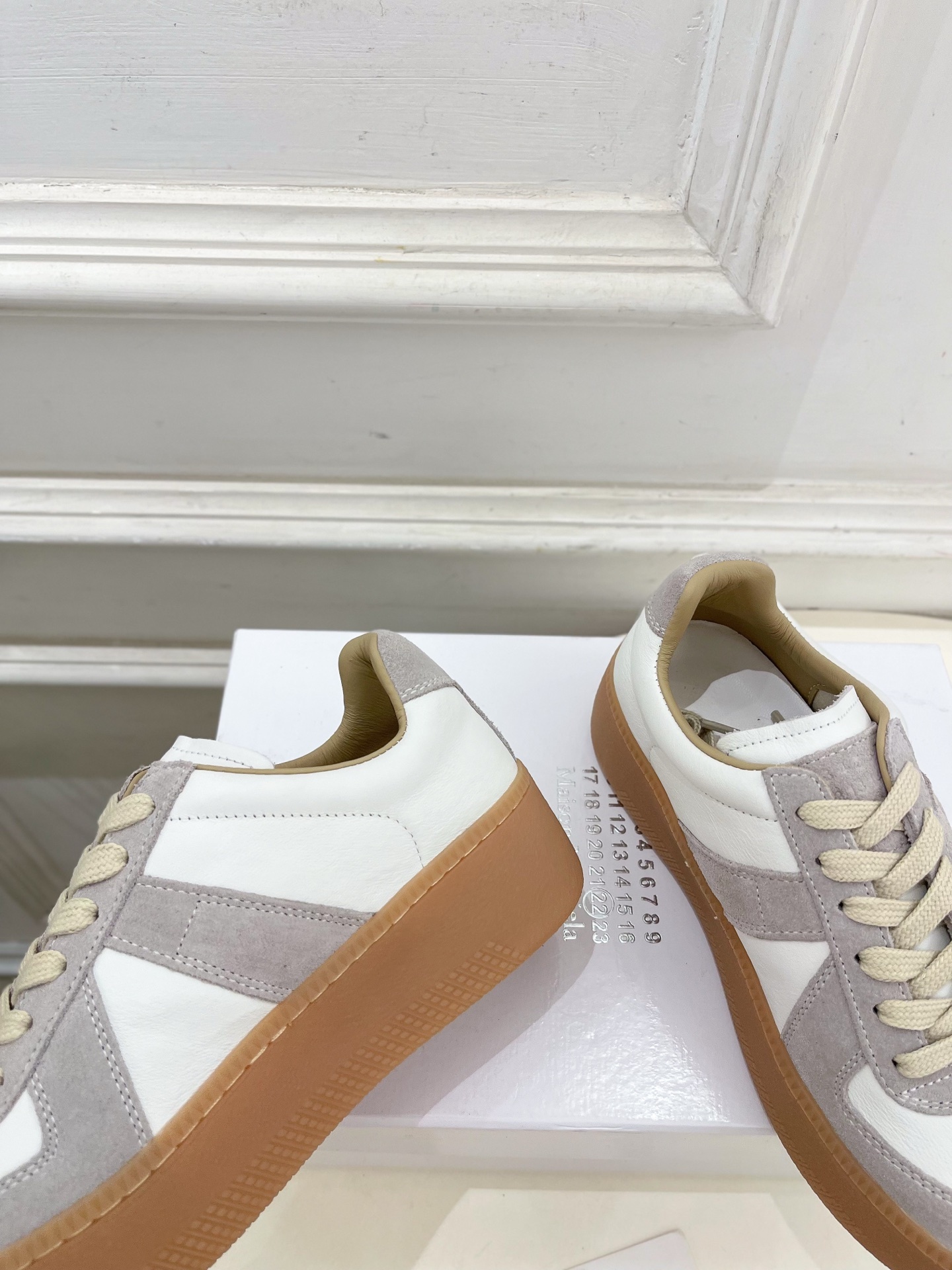 Maison Margiela· 马吉拉 2025ss 秋冬新品 厚底系带德训鞋休闲鞋—————————