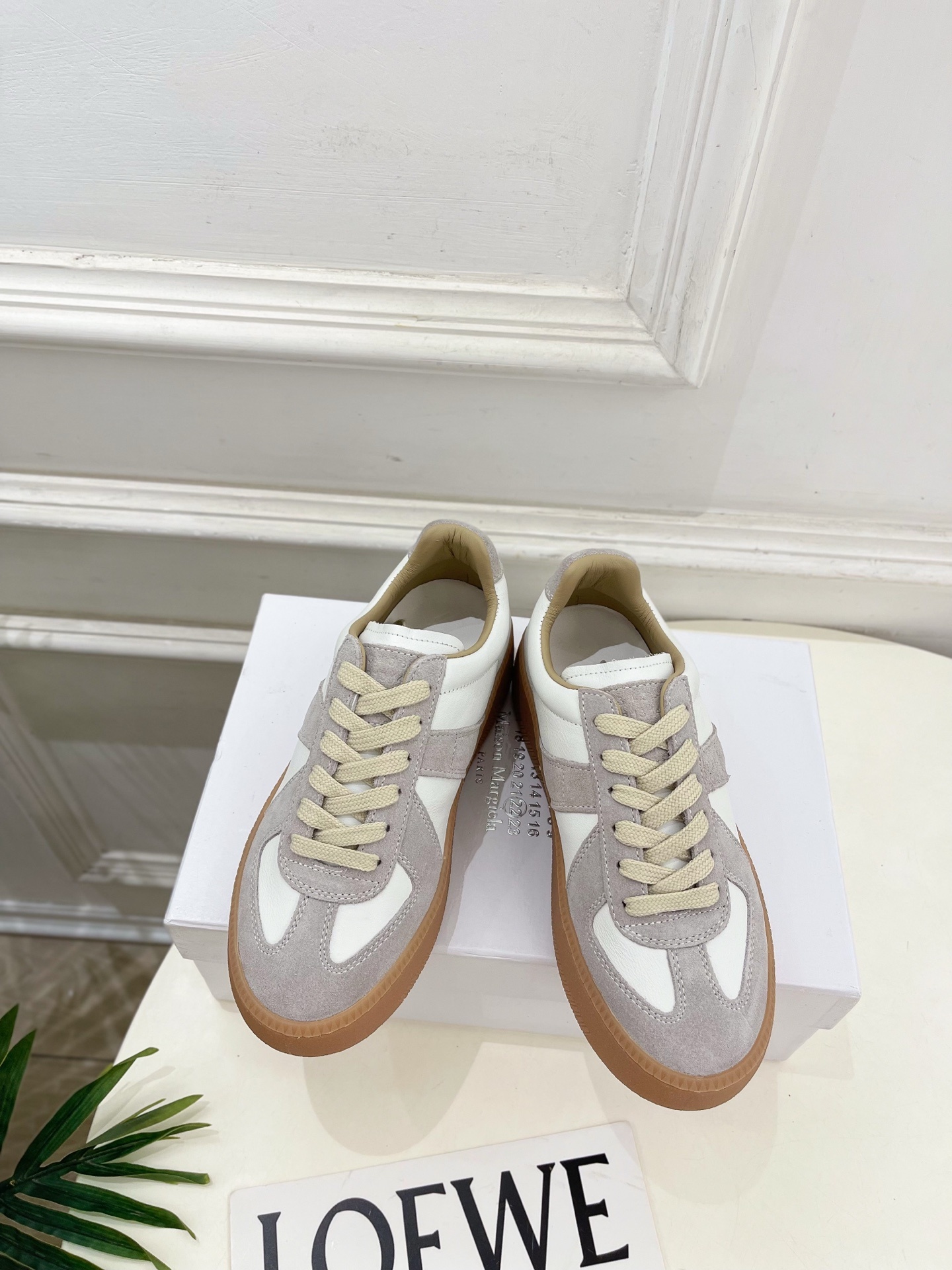 Maison Margiela· 马吉拉 2025ss 秋冬新品 厚底系带德训鞋休闲鞋—————————