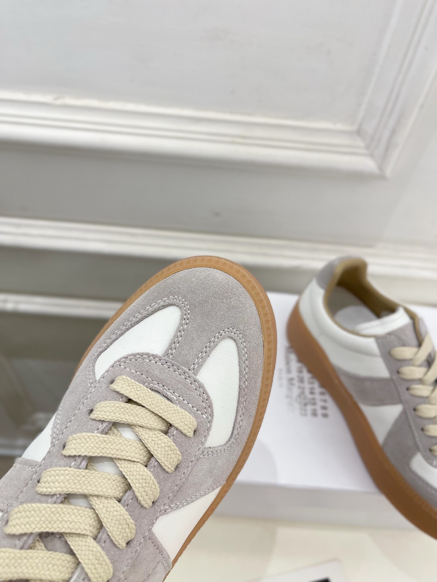 Maison Margiela· 马吉拉 2025ss 秋冬新品 厚底系带德训鞋休闲鞋—————————