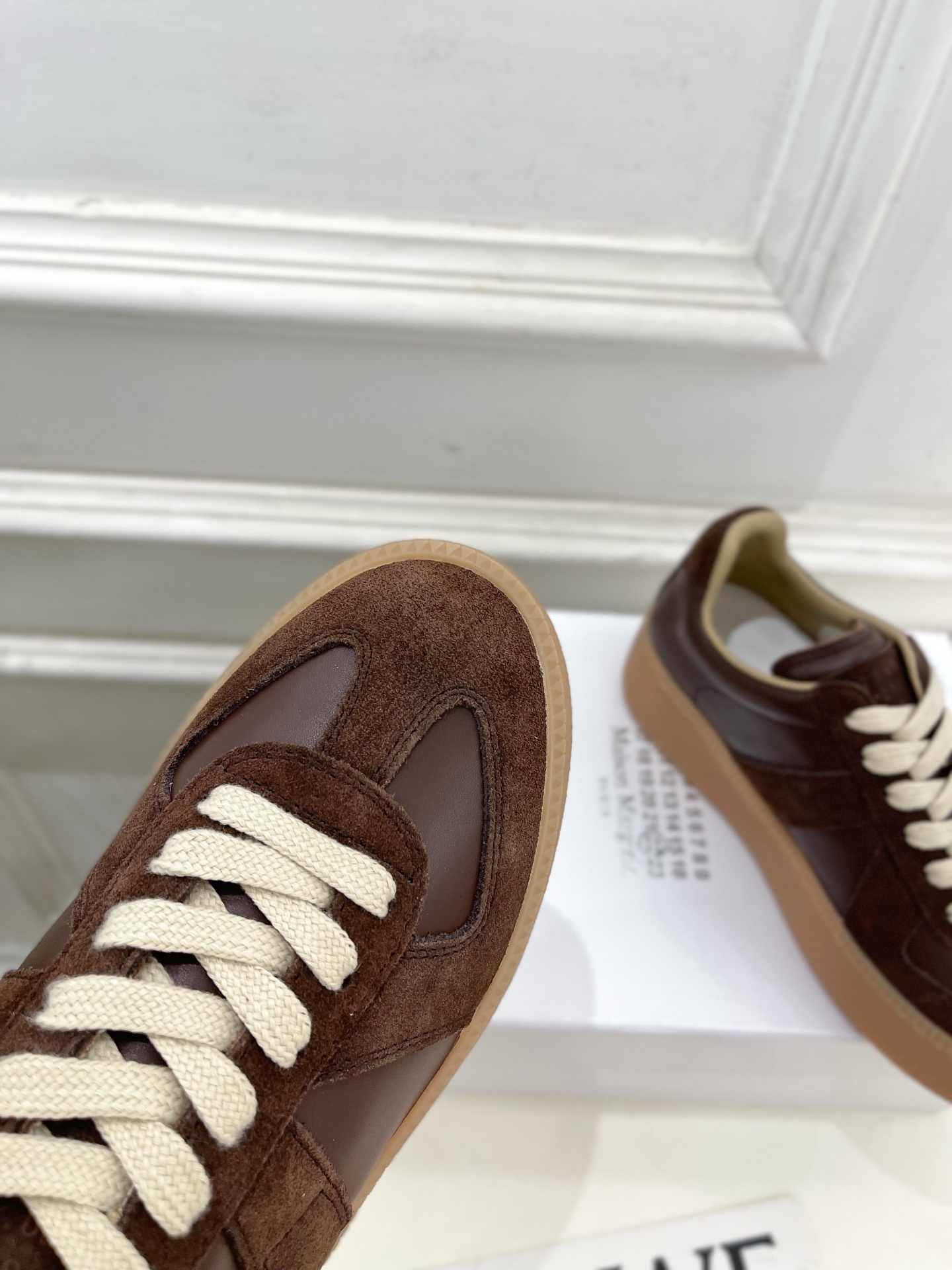 Maison Margiela· 马吉拉 2025ss 秋冬新品 厚底系带德训鞋休闲鞋—————————