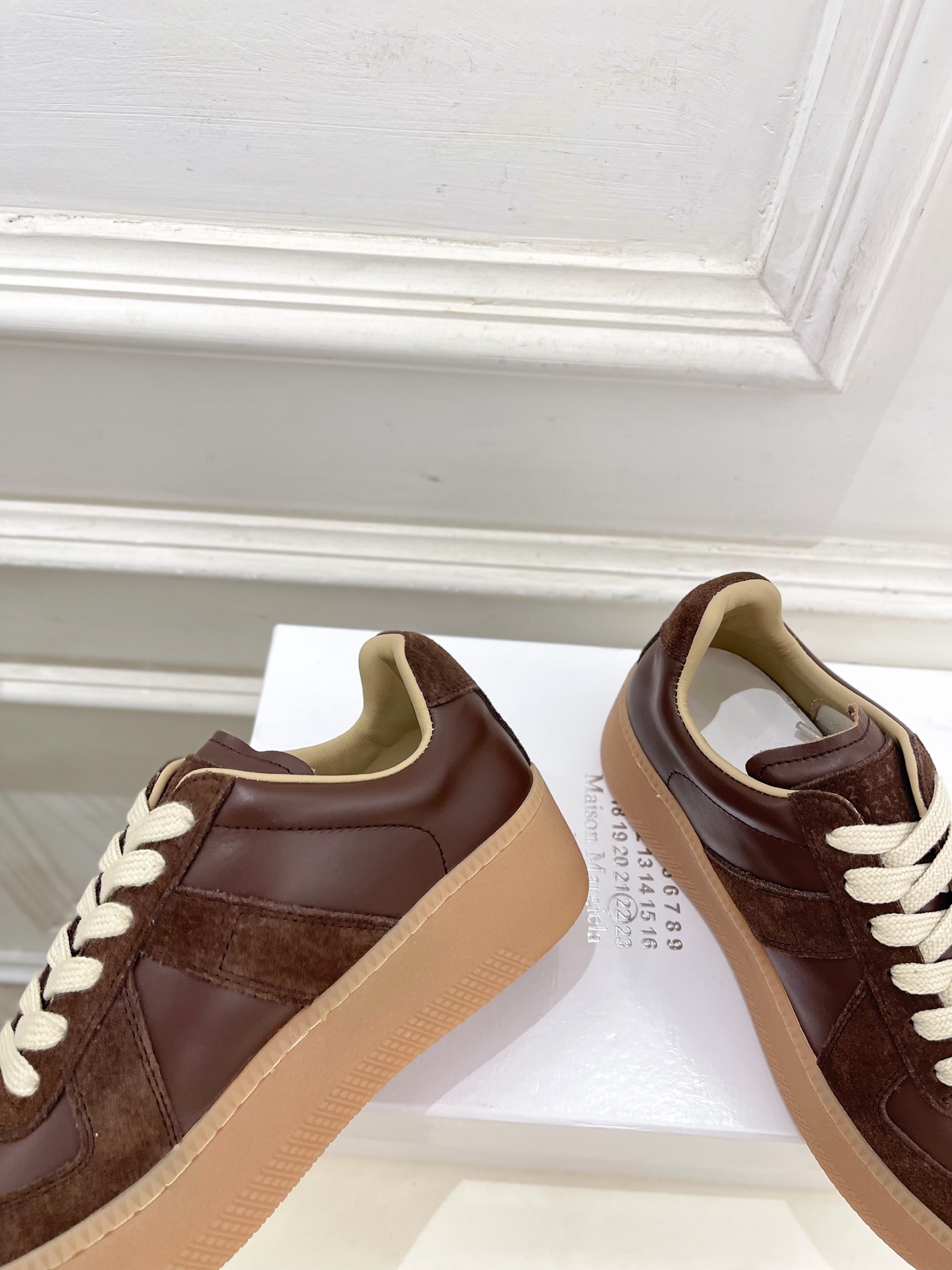 Maison Margiela· 马吉拉 2025ss 秋冬新品 厚底系带德训鞋休闲鞋—————————
