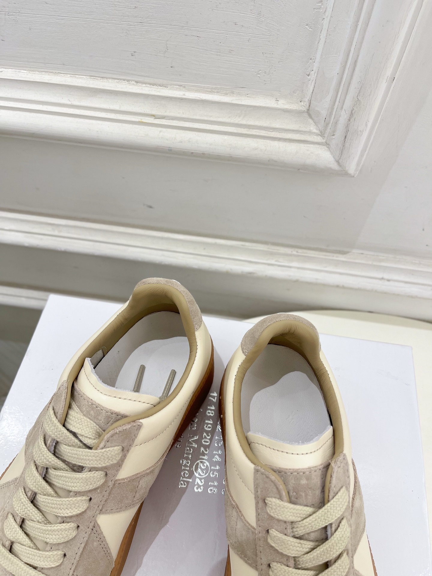 Maison Margiela· 马吉拉 2025ss 秋冬新品 厚底系带德训鞋休闲鞋—————————