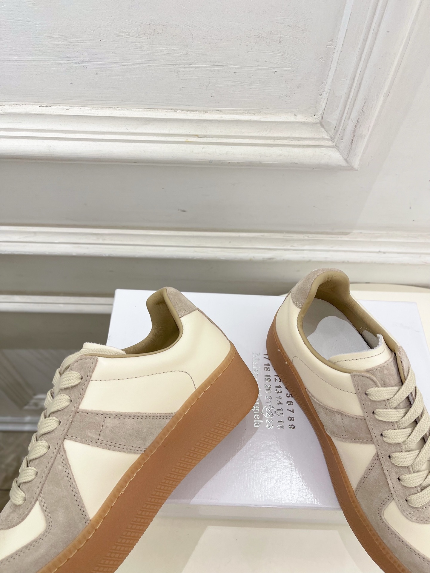 Maison Margiela· 马吉拉 2025ss 秋冬新品 厚底系带德训鞋休闲鞋—————————