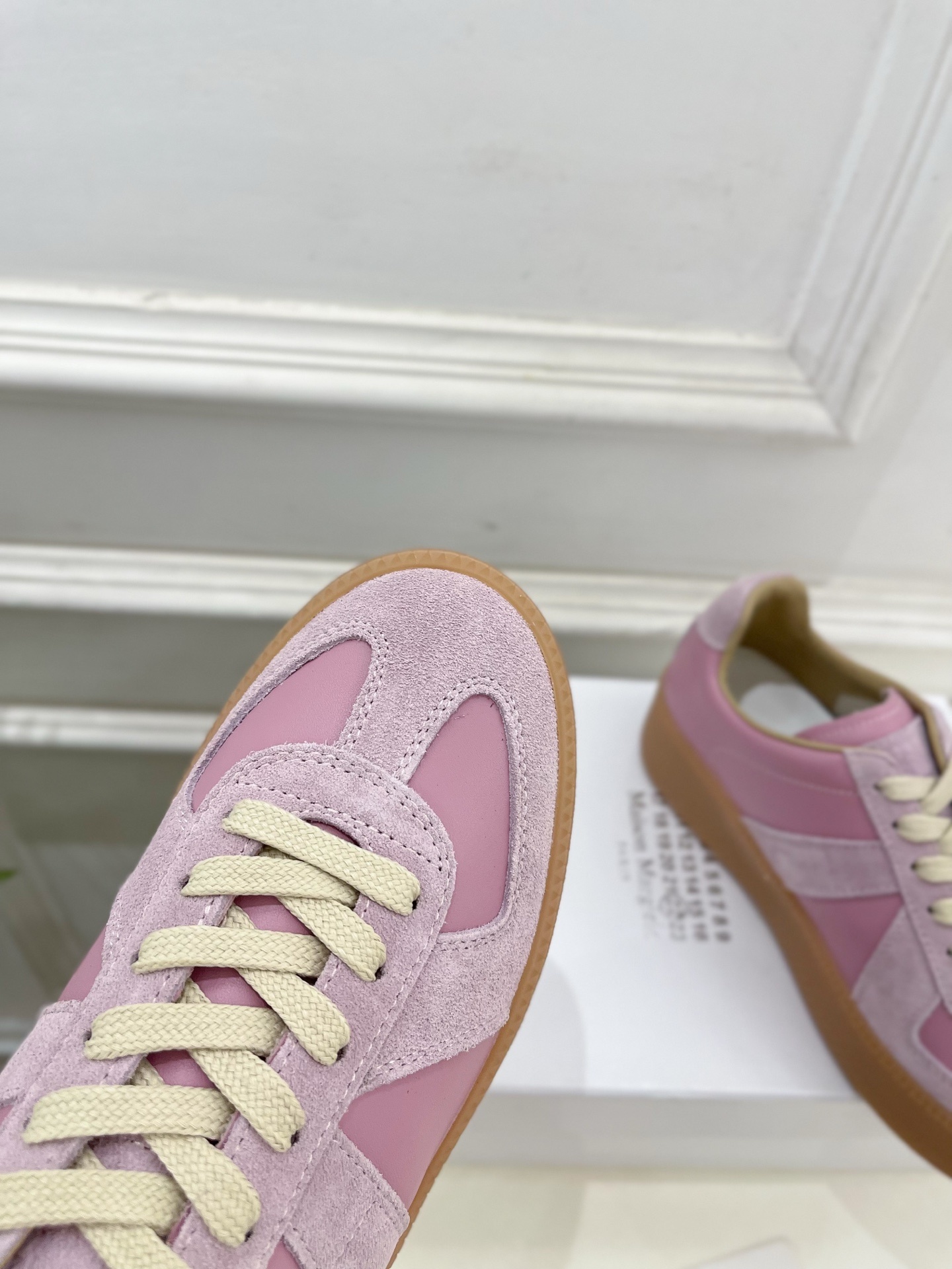 Maison Margiela· 马吉拉 2025ss 秋冬新品 厚底系带德训鞋休闲鞋—————————