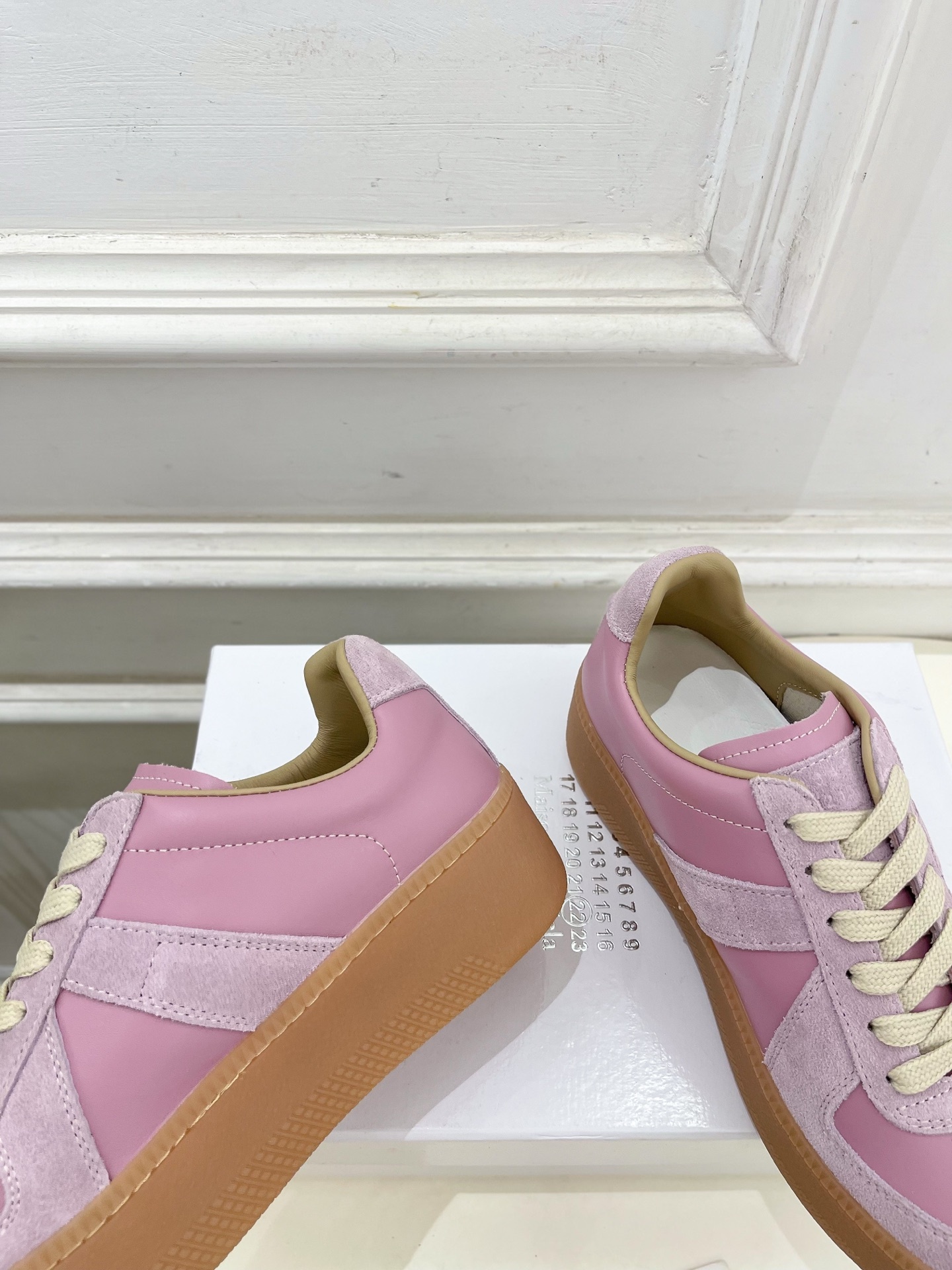 Maison Margiela· 马吉拉 2025ss 秋冬新品 厚底系带德训鞋休闲鞋—————————