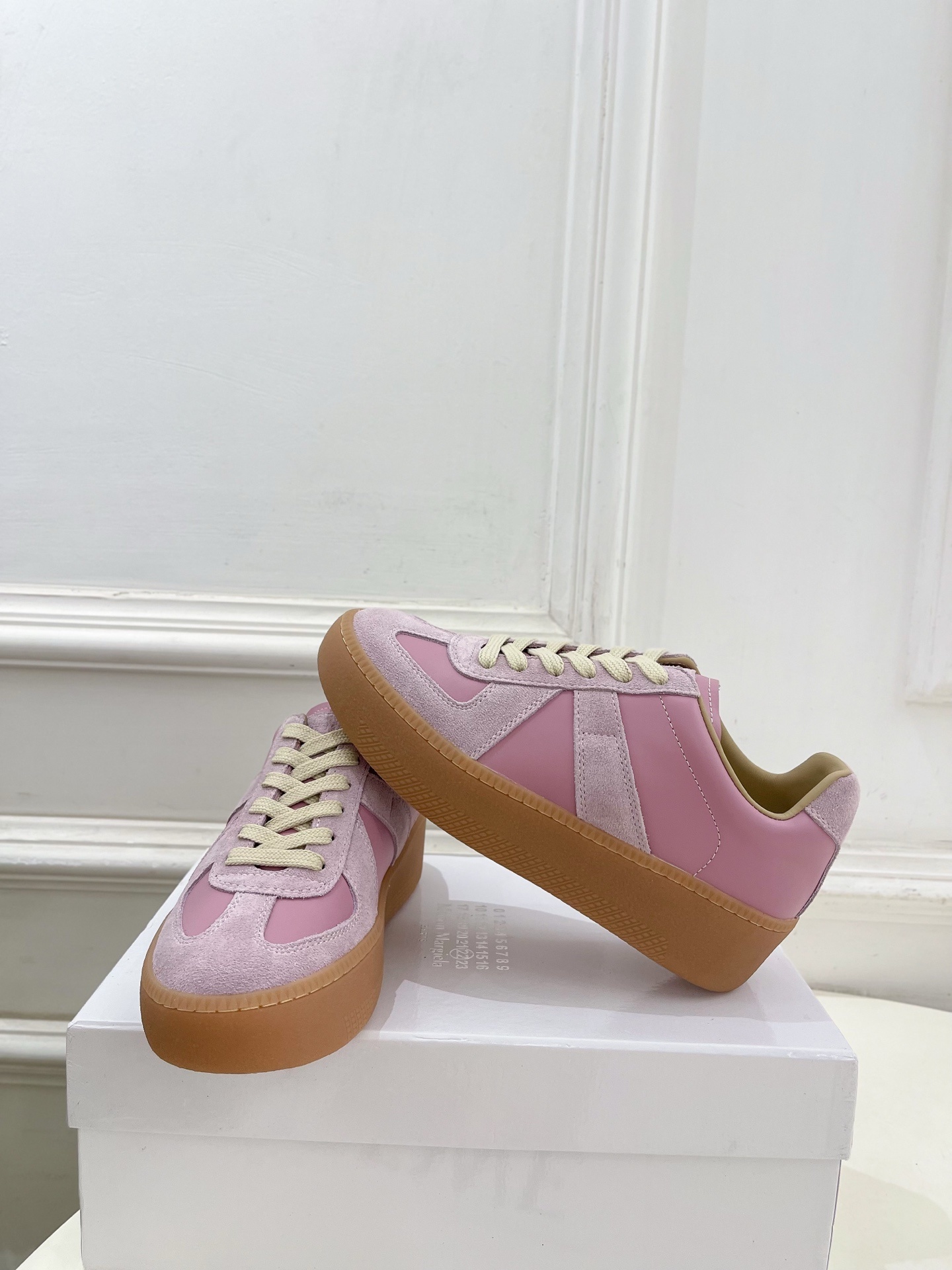 Maison Margiela· 马吉拉 2025ss 秋冬新品 厚底系带德训鞋休闲鞋—————————
