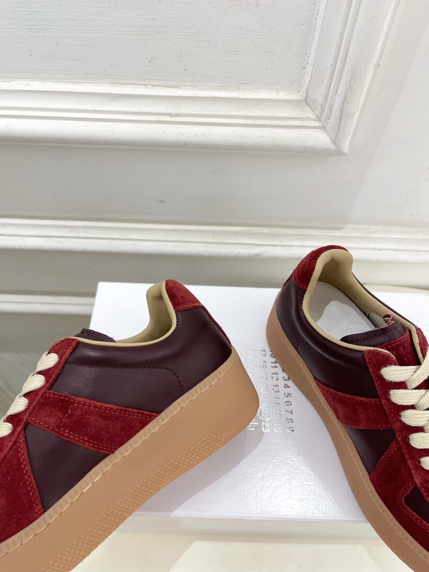 Maison Margiela· 马吉拉 2025ss 秋冬新品 厚底系带德训鞋休闲鞋—————————