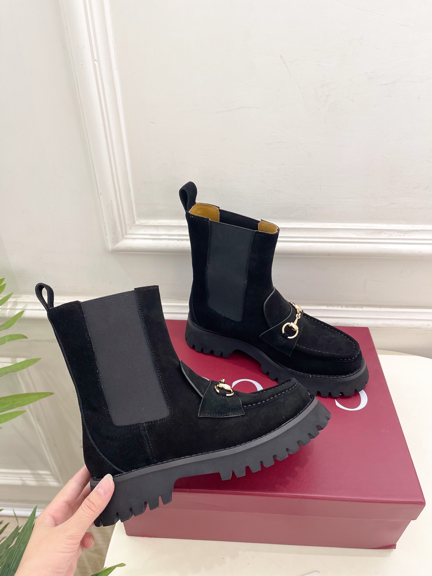 Gucci | 古驰 25𝐬𝐬 ⭐️2025 G家秋冬新品 走秀款 经典马衔扣切尔西短靴 主打系列终于面