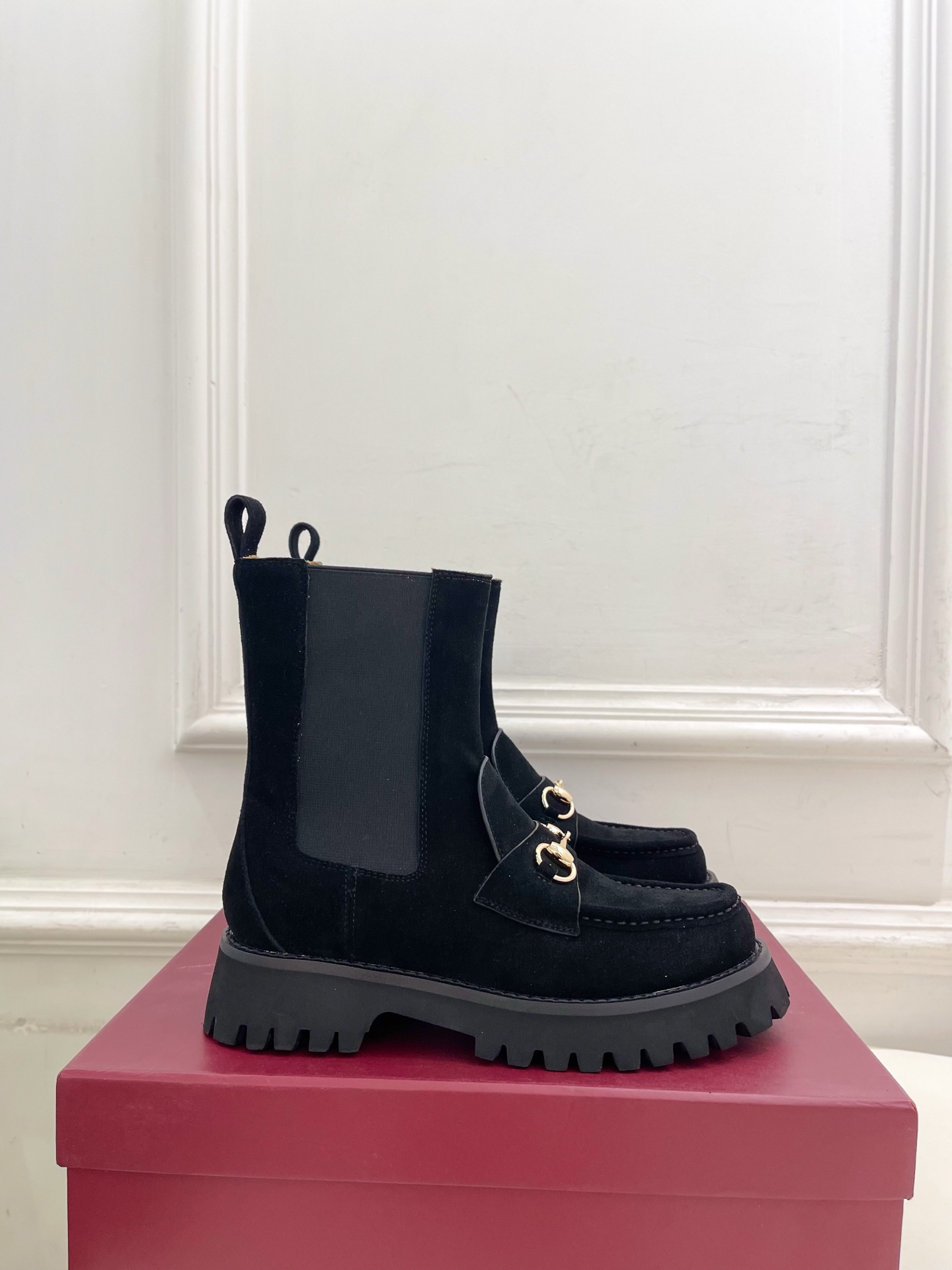 Gucci | 古驰 25𝐬𝐬 ⭐️2025 G家秋冬新品 走秀款 经典马衔扣切尔西短靴 主打系列终于面