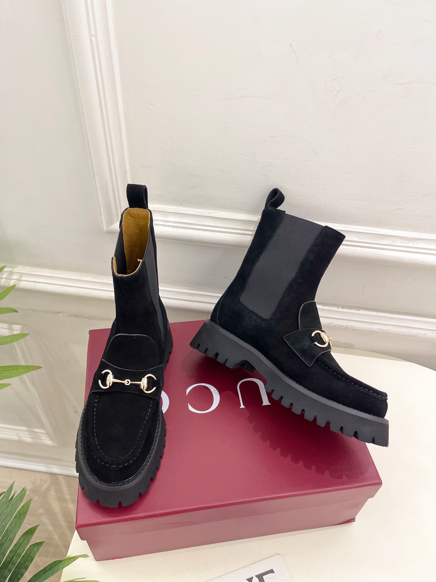 Gucci | 古驰 25𝐬𝐬 ⭐️2025 G家秋冬新品 走秀款 经典马衔扣切尔西短靴 主打系列终于面