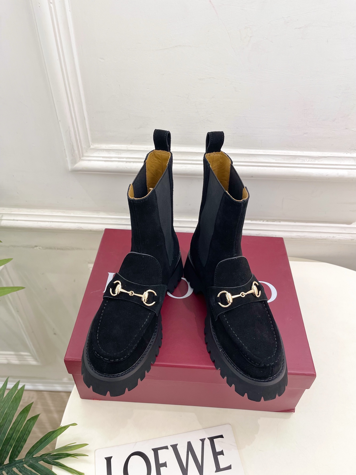 Gucci | 古驰 25𝐬𝐬 ⭐️2025 G家秋冬新品 走秀款 经典马衔扣切尔西短靴 主打系列终于面