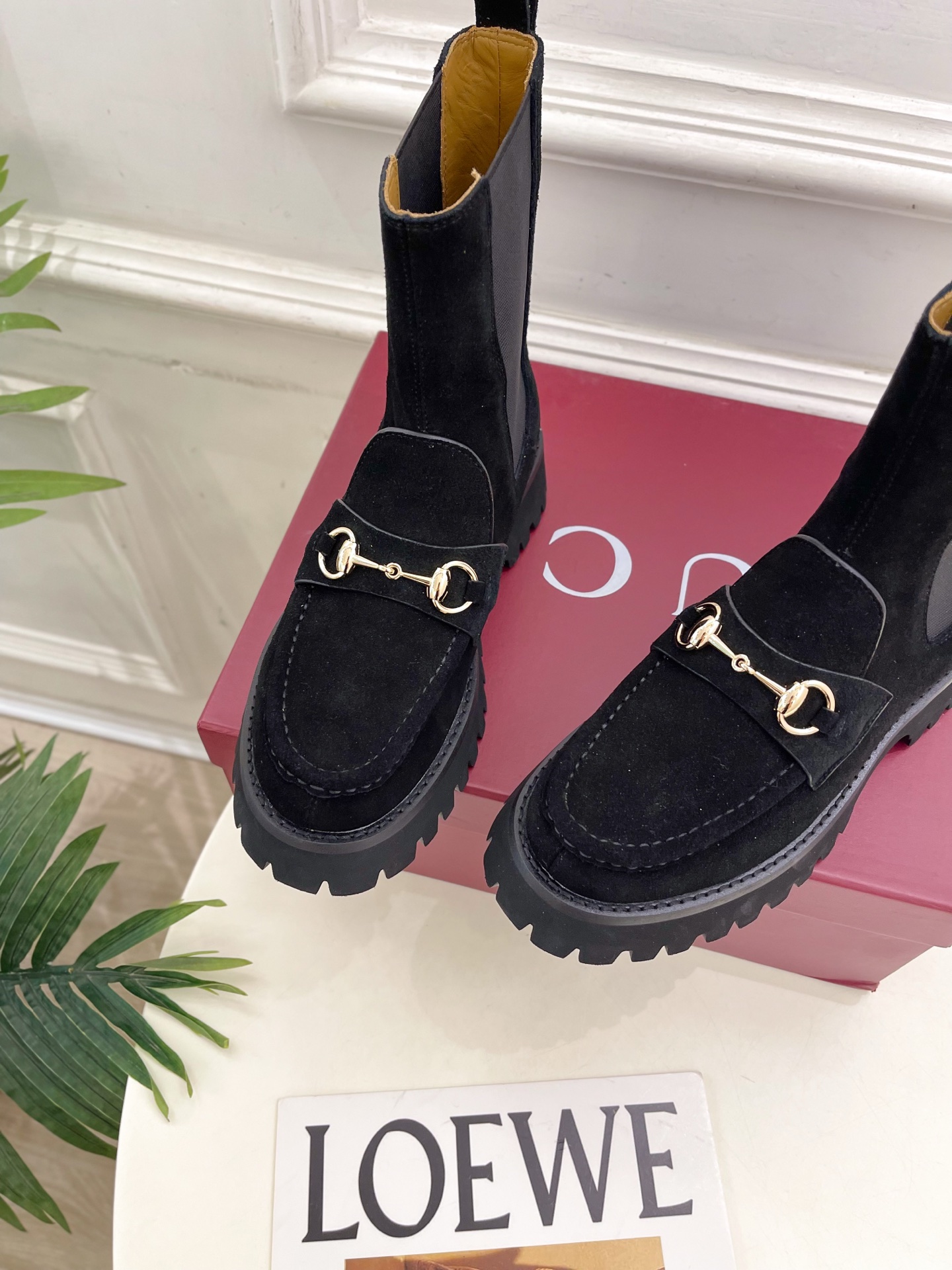 Gucci | 古驰 25𝐬𝐬 ⭐️2025 G家秋冬新品 走秀款 经典马衔扣切尔西短靴 主打系列终于面