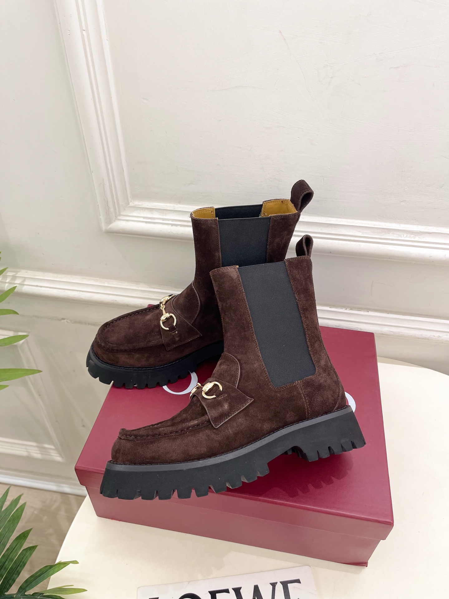 Gucci | 古驰 25𝐬𝐬 ⭐️2025 G家秋冬新品 走秀款 经典马衔扣切尔西短靴 主打系列终于面