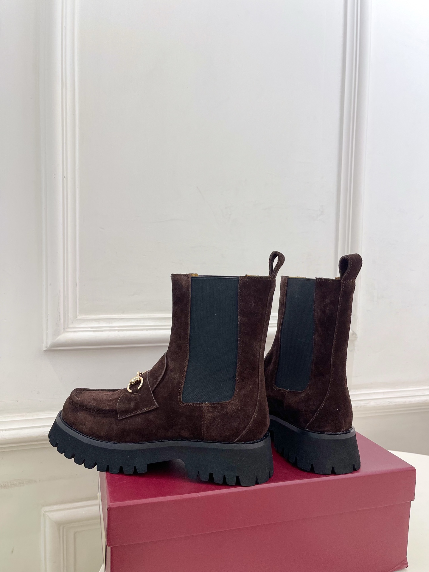 Gucci | 古驰 25𝐬𝐬 ⭐️2025 G家秋冬新品 走秀款 经典马衔扣切尔西短靴 主打系列终于面