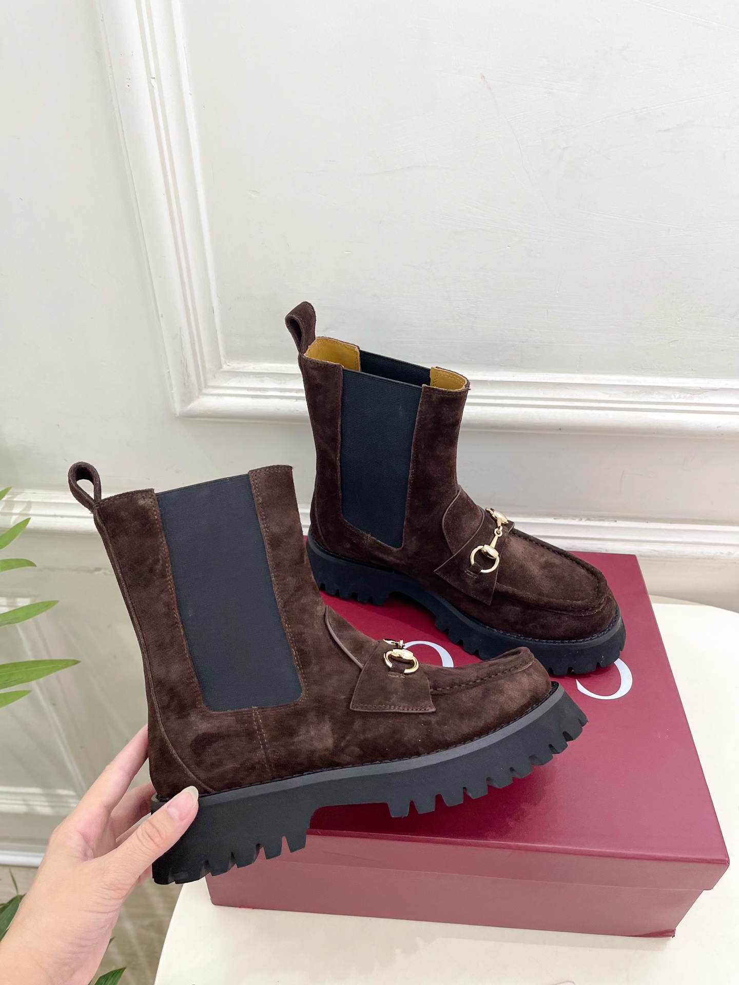 Gucci | 古驰 25𝐬𝐬 ⭐️2025 G家秋冬新品 走秀款 经典马衔扣切尔西短靴 主打系列终于面