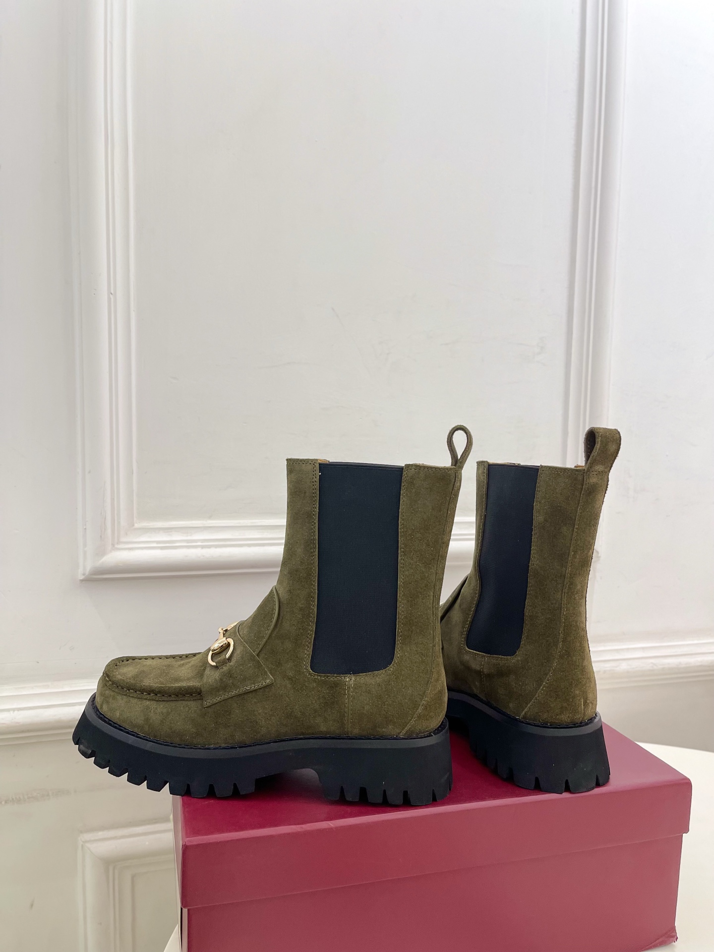 Gucci | 古驰 25𝐬𝐬 ⭐️2025 G家秋冬新品 走秀款 经典马衔扣切尔西短靴 主打系列终于面