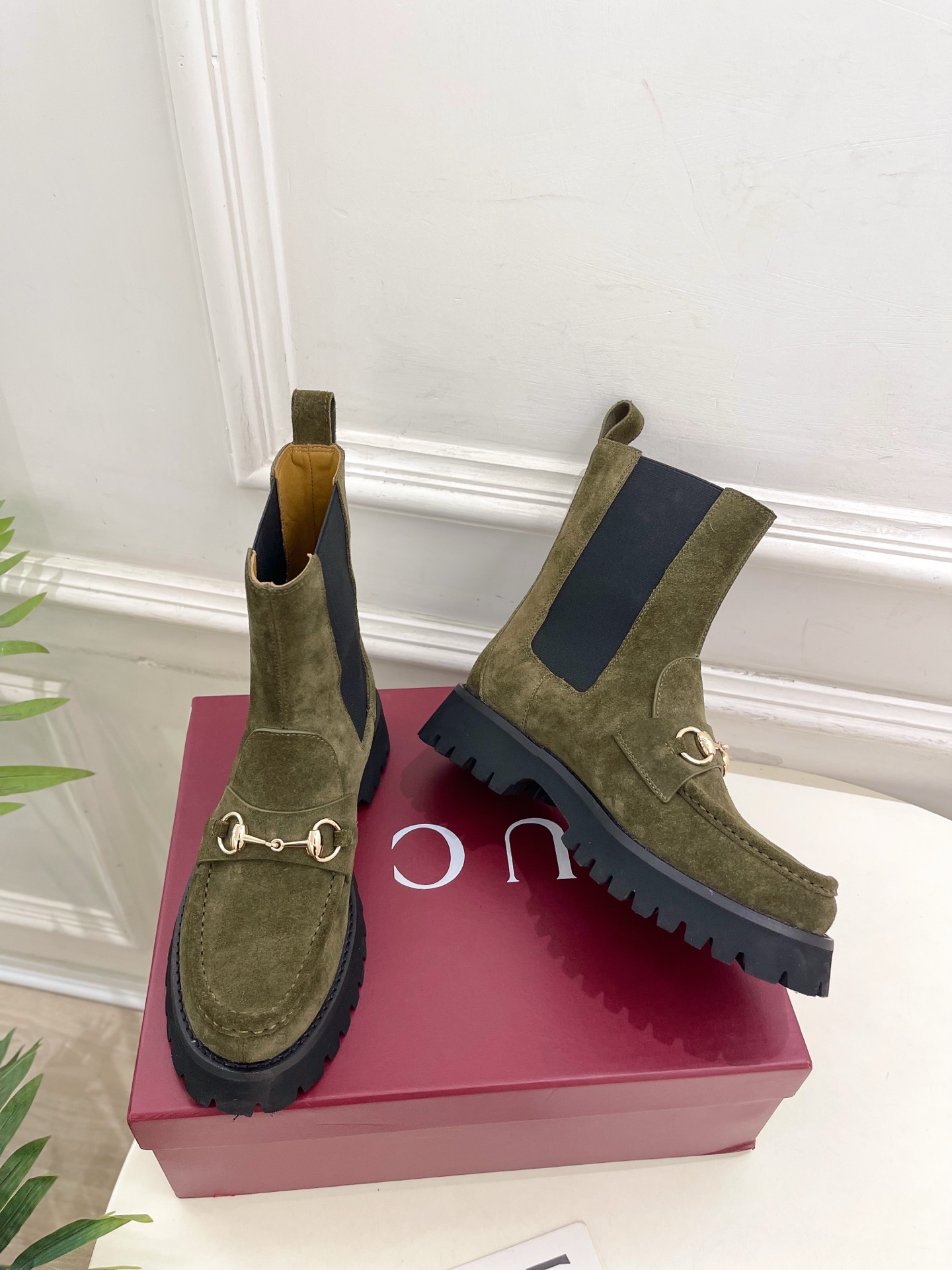 Gucci | 古驰 25𝐬𝐬 ⭐️2025 G家秋冬新品 走秀款 经典马衔扣切尔西短靴 主打系列终于面