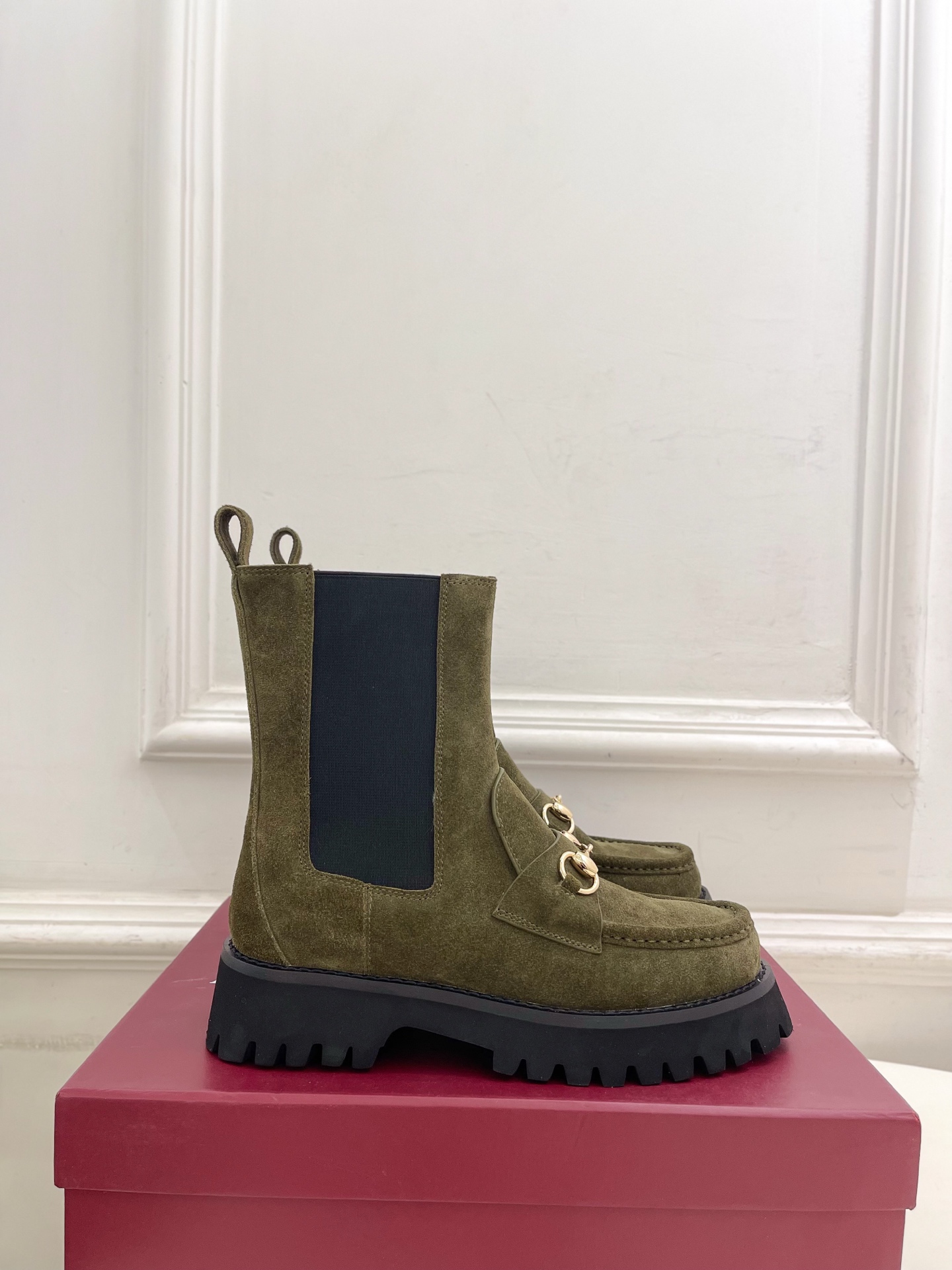 Gucci | 古驰 25𝐬𝐬 ⭐️2025 G家秋冬新品 走秀款 经典马衔扣切尔西短靴 主打系列终于面