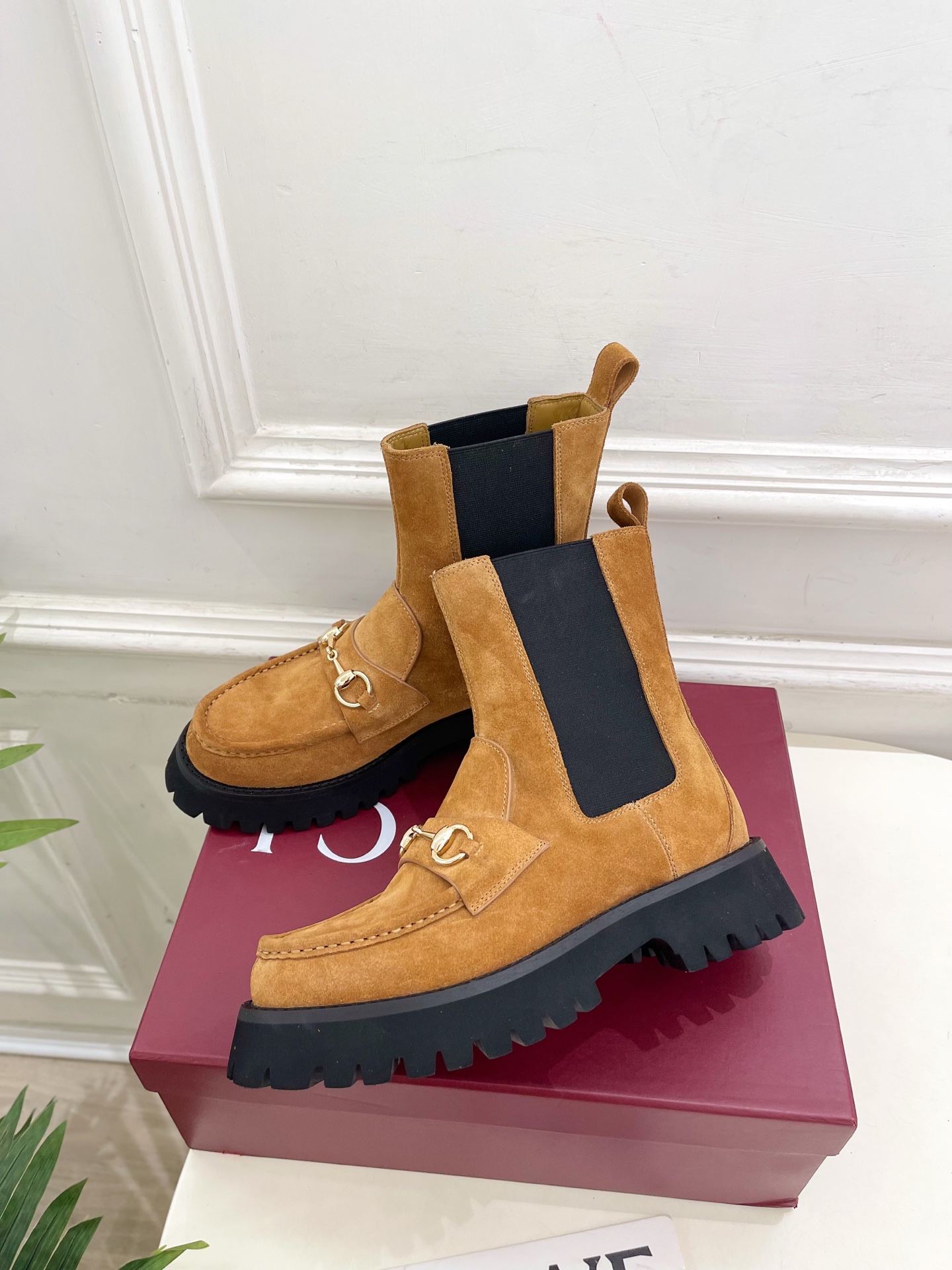Gucci | 古驰 25𝐬𝐬 ⭐️2025 G家秋冬新品 走秀款 经典马衔扣切尔西短靴 主打系列终于面