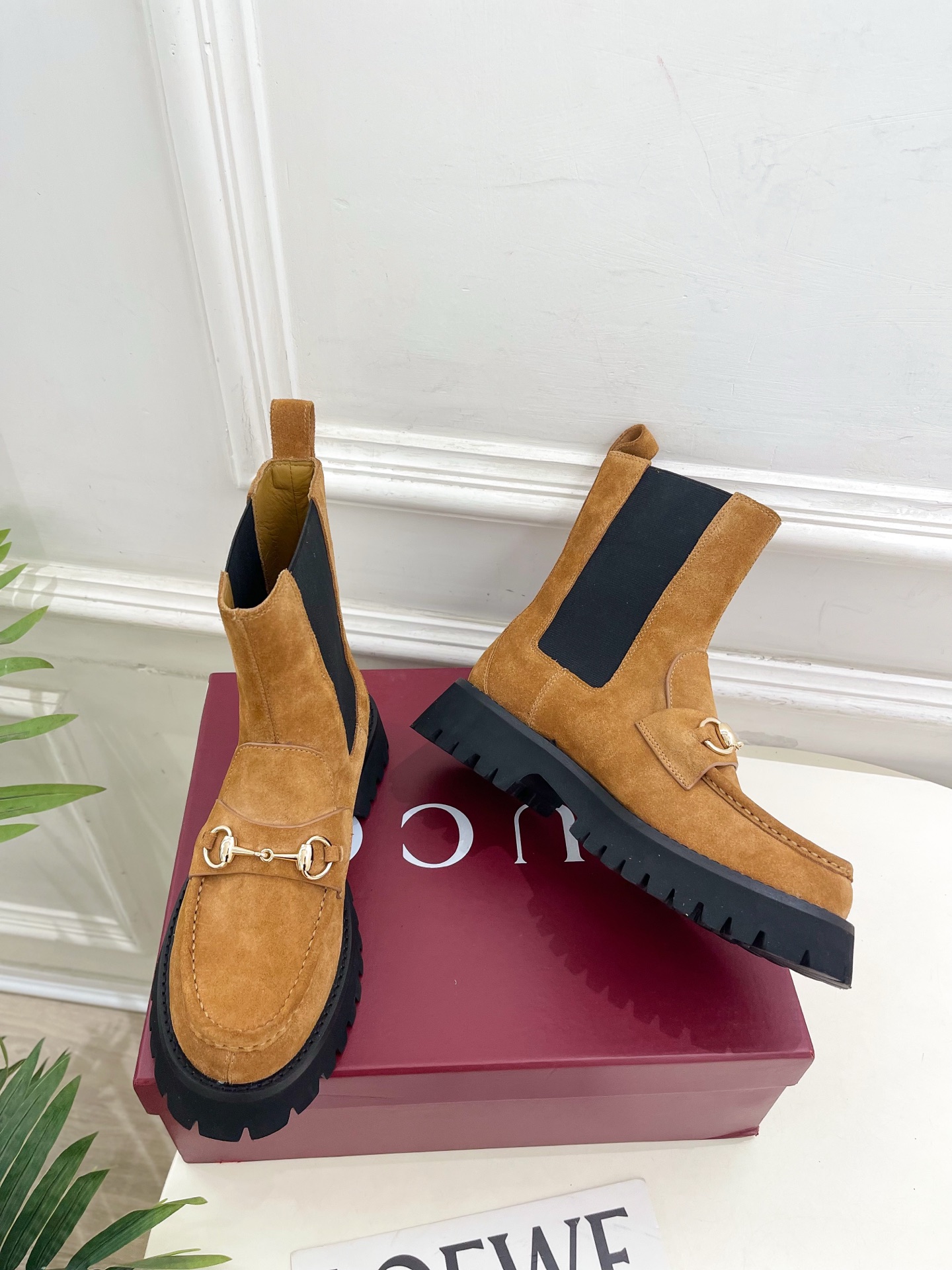 Gucci | 古驰 25𝐬𝐬 ⭐️2025 G家秋冬新品 走秀款 经典马衔扣切尔西短靴 主打系列终于面