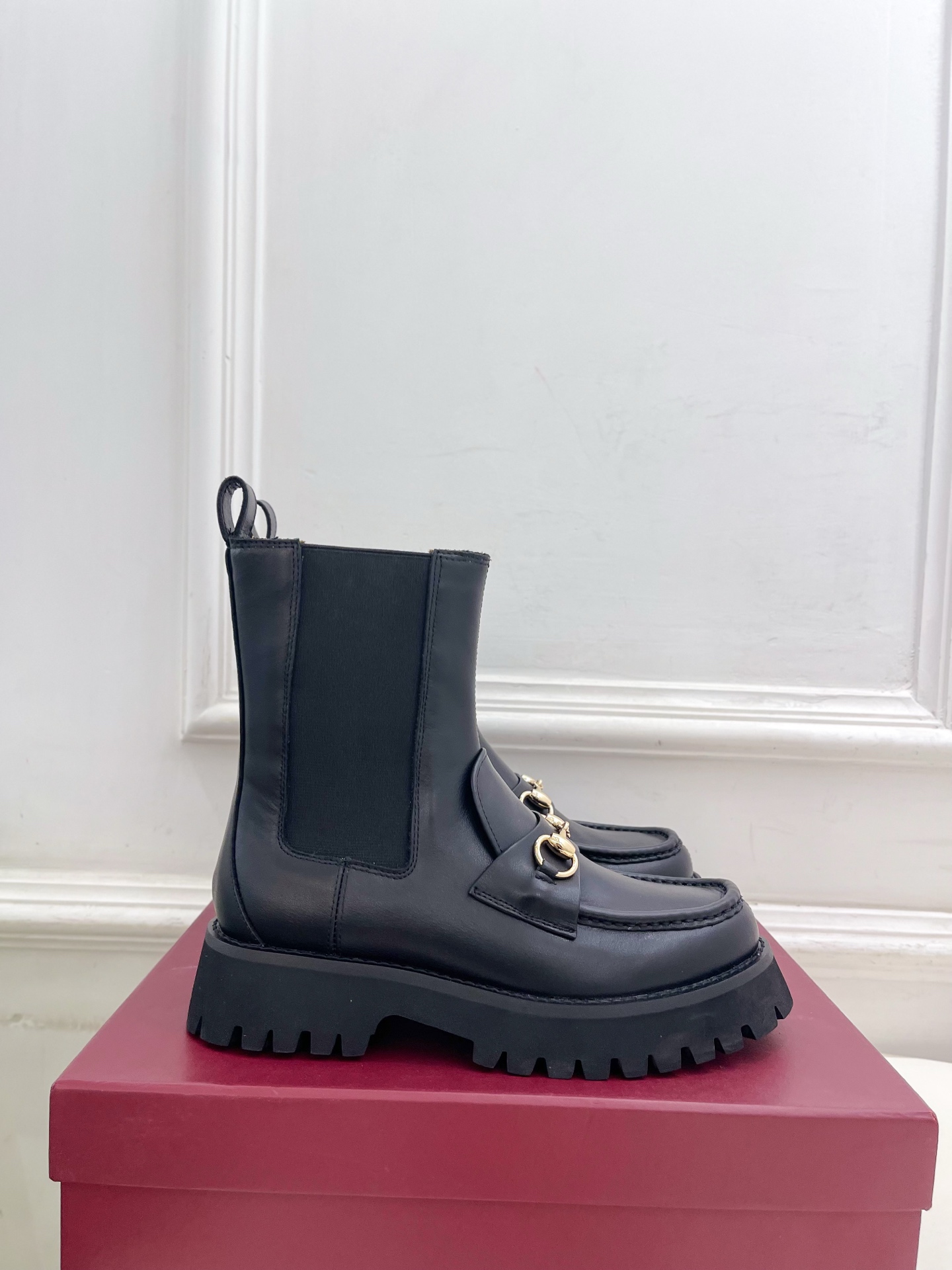 Gucci | 古驰 25𝐬𝐬 ⭐️2025 G家秋冬新品 走秀款 经典马衔扣切尔西短靴 主打系列终于面